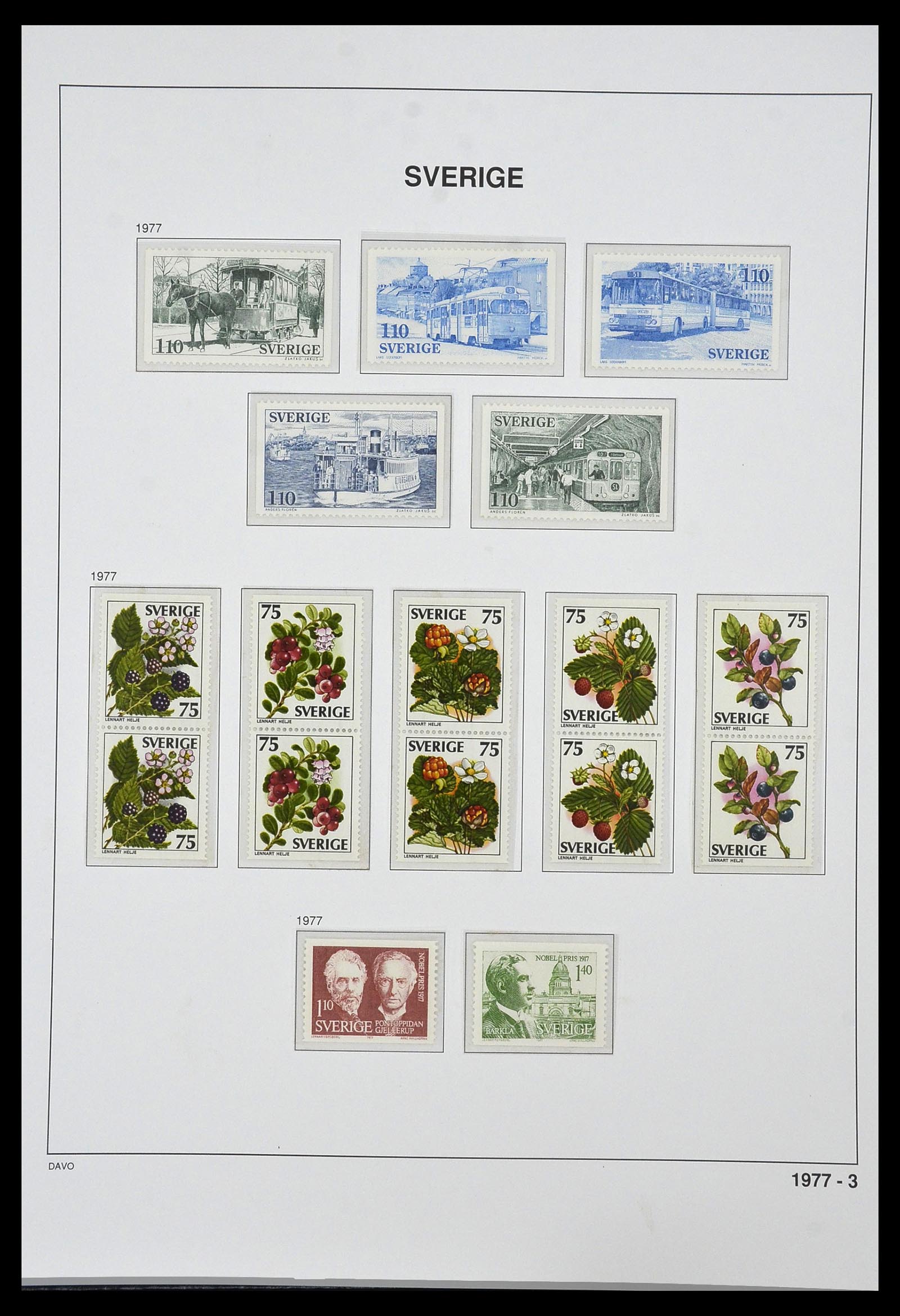 34292 106 - Stamp collection 34292 Sweden 1891-2015!
