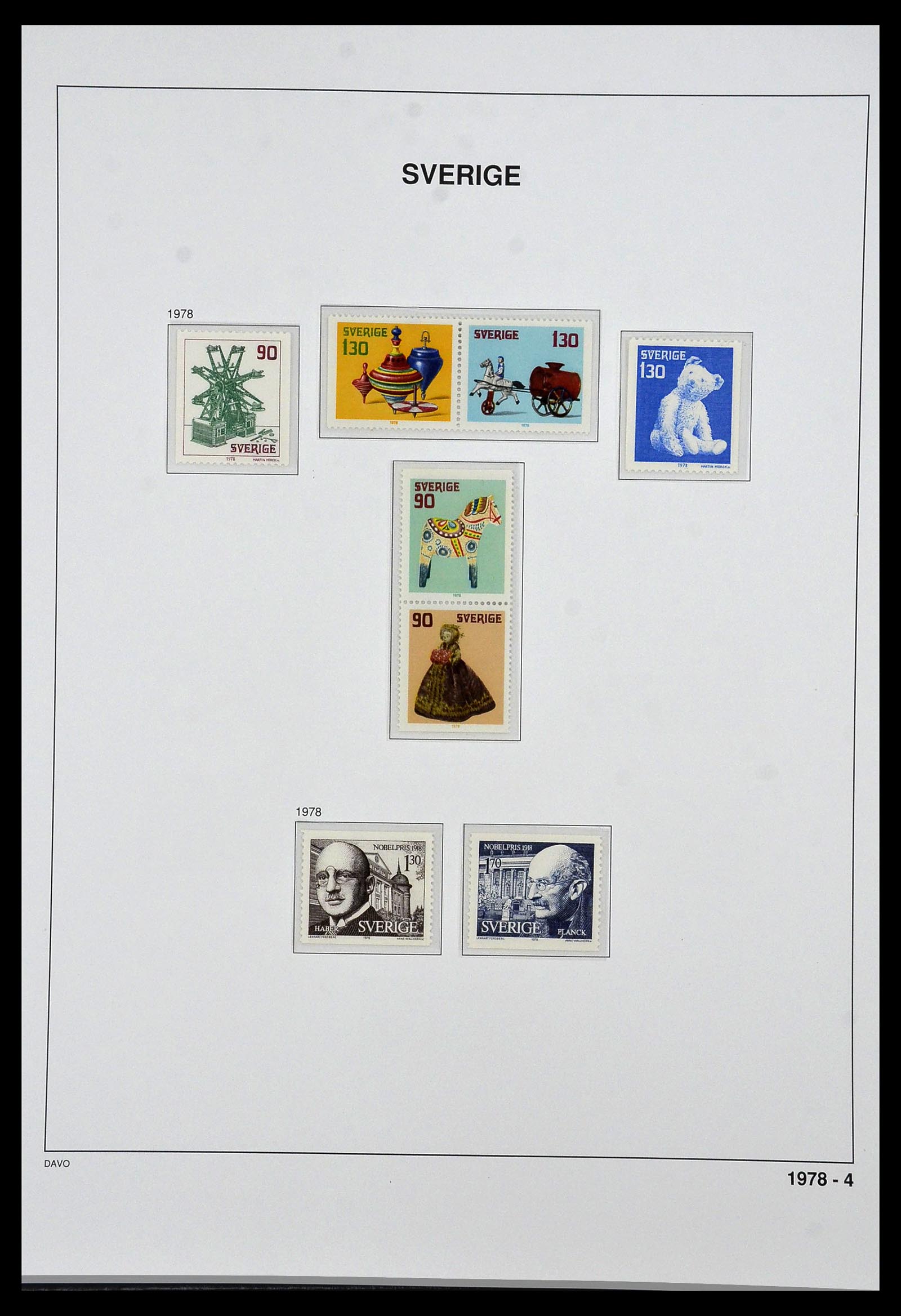 34292 110 - Stamp collection 34292 Sweden 1891-2015!