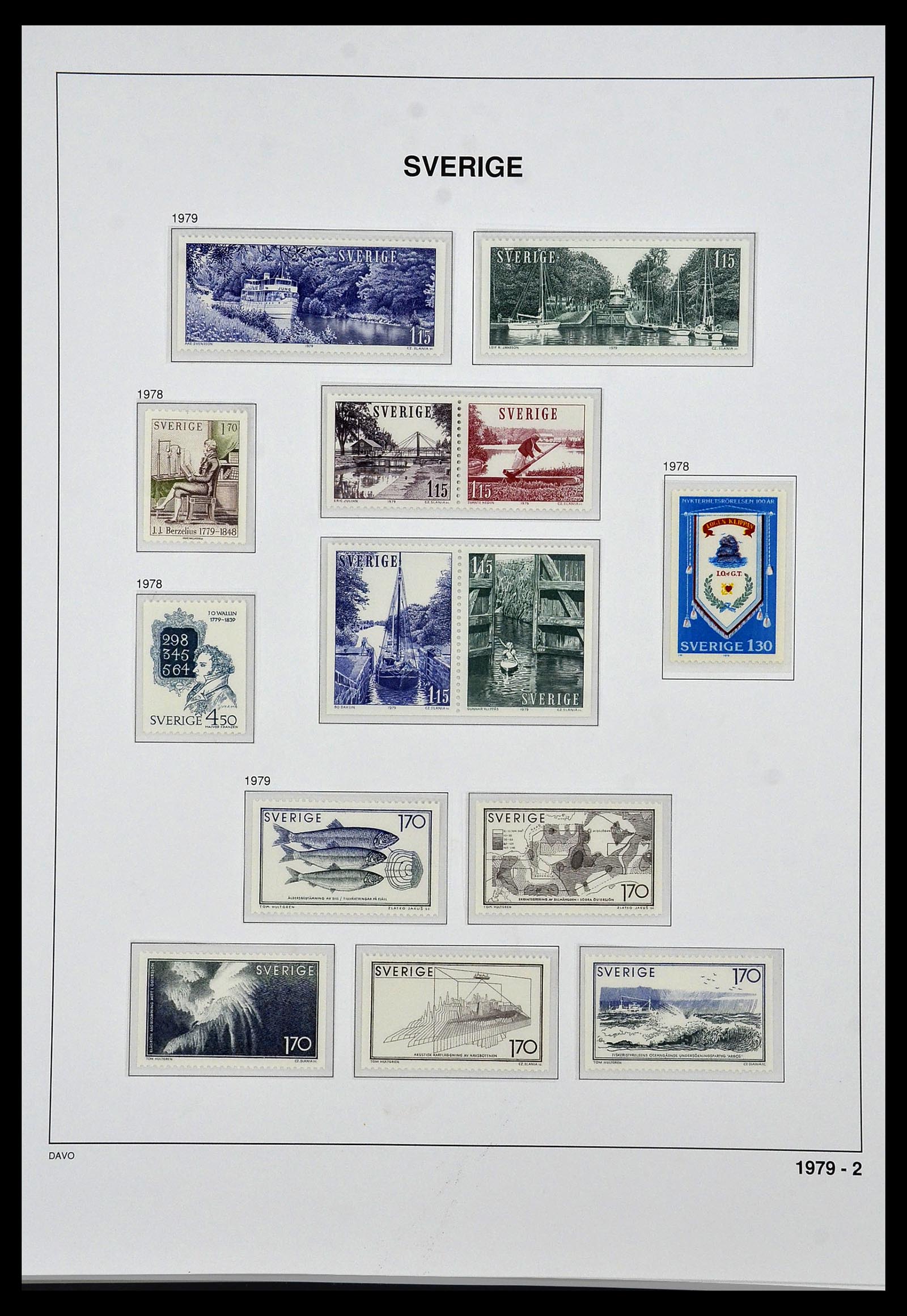 34292 112 - Stamp collection 34292 Sweden 1891-2015!