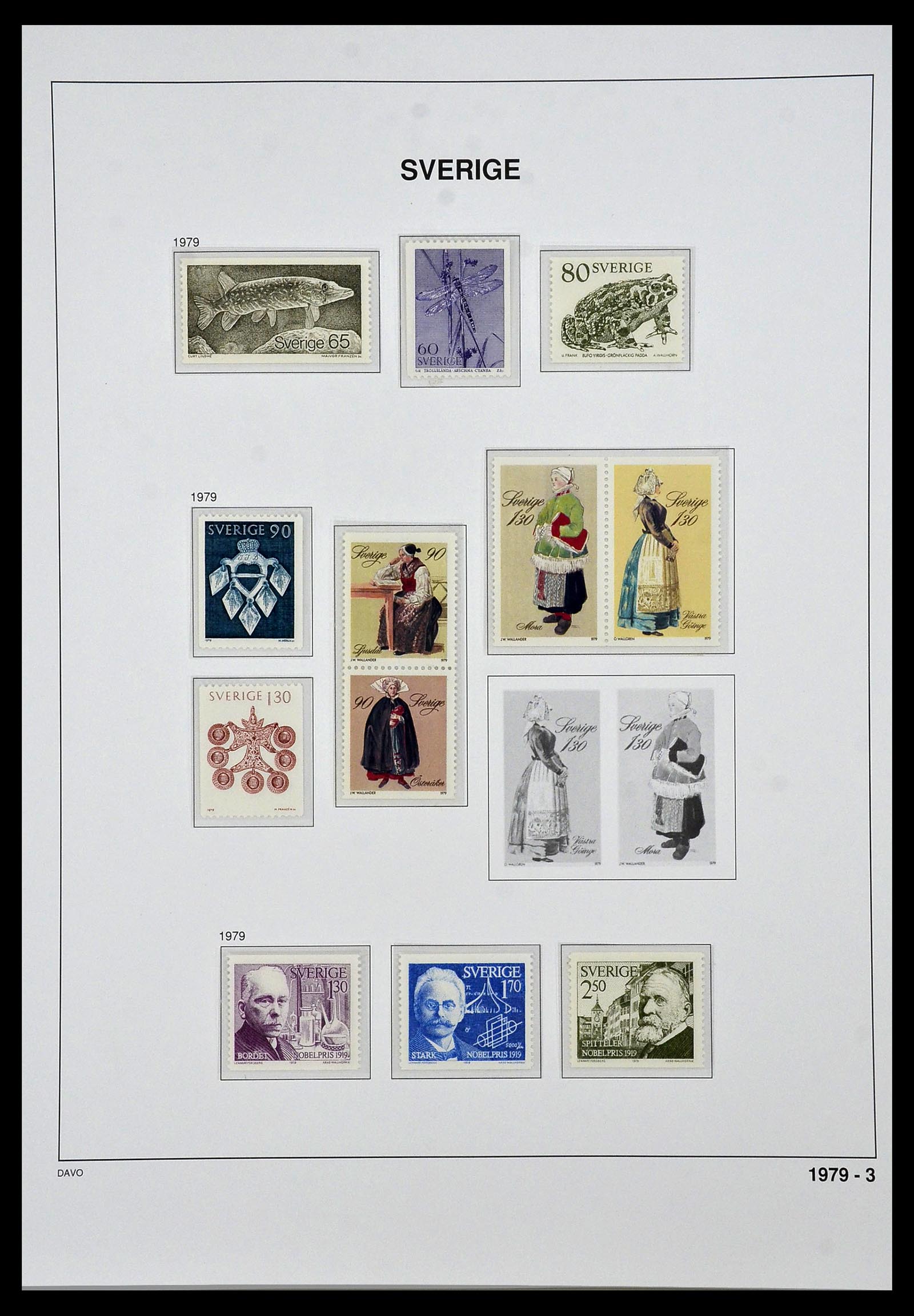 34292 113 - Stamp collection 34292 Sweden 1891-2015!