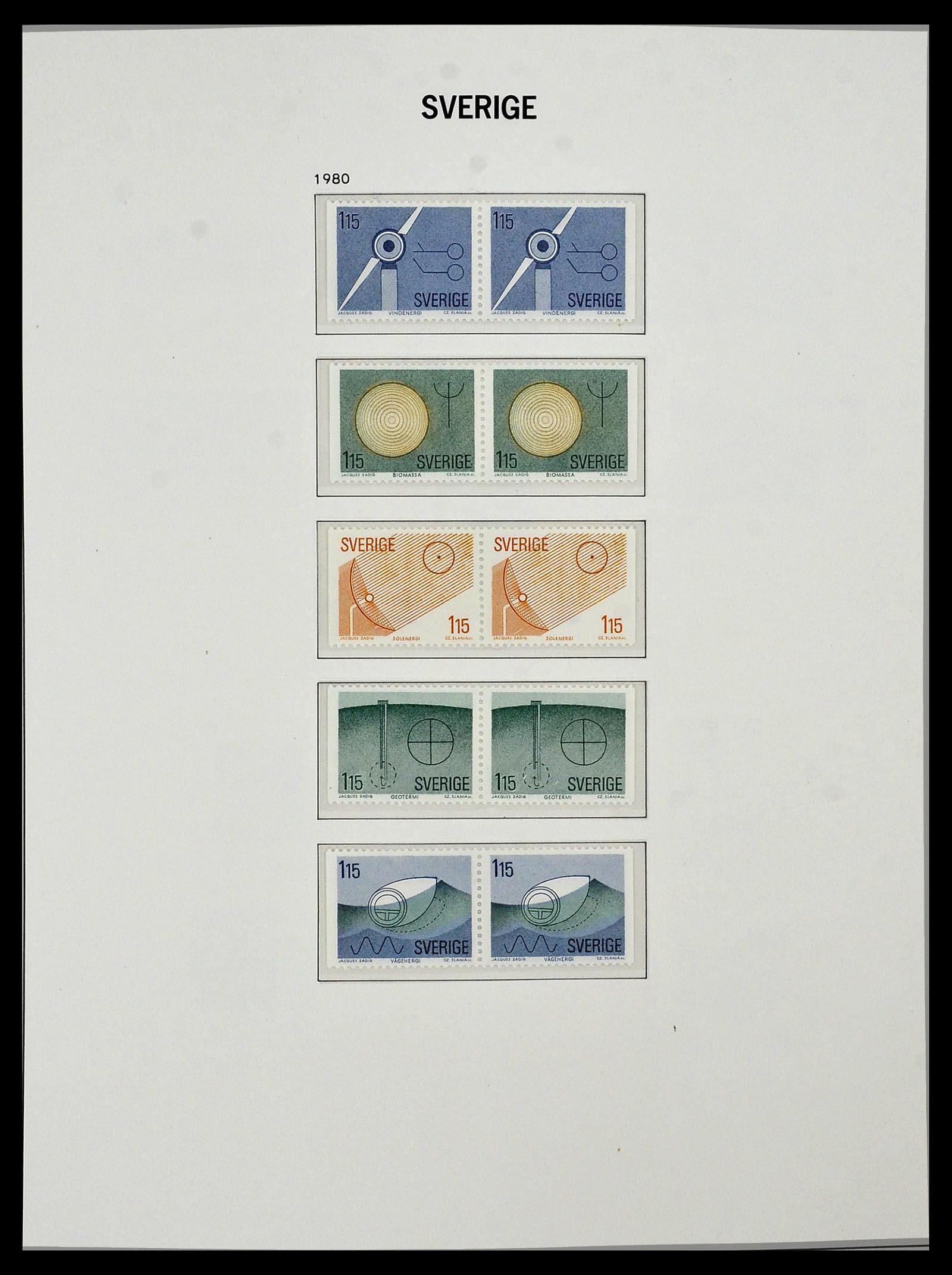 34292 116 - Stamp collection 34292 Sweden 1891-2015!
