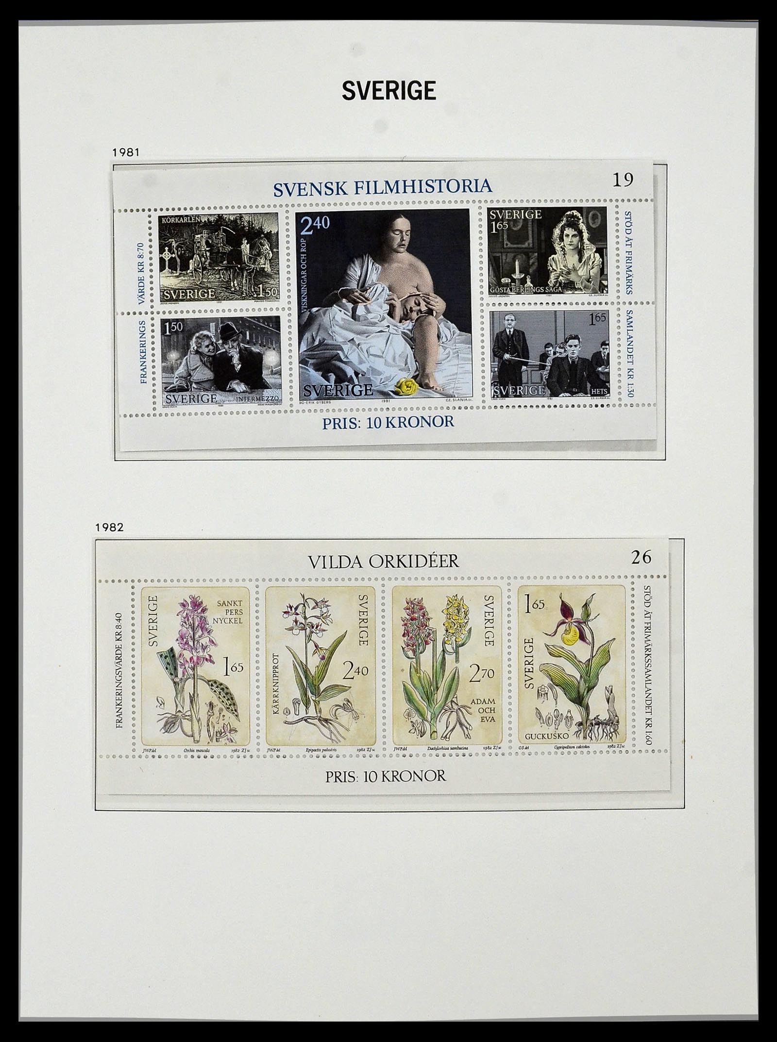 34292 131 - Stamp collection 34292 Sweden 1891-2015!