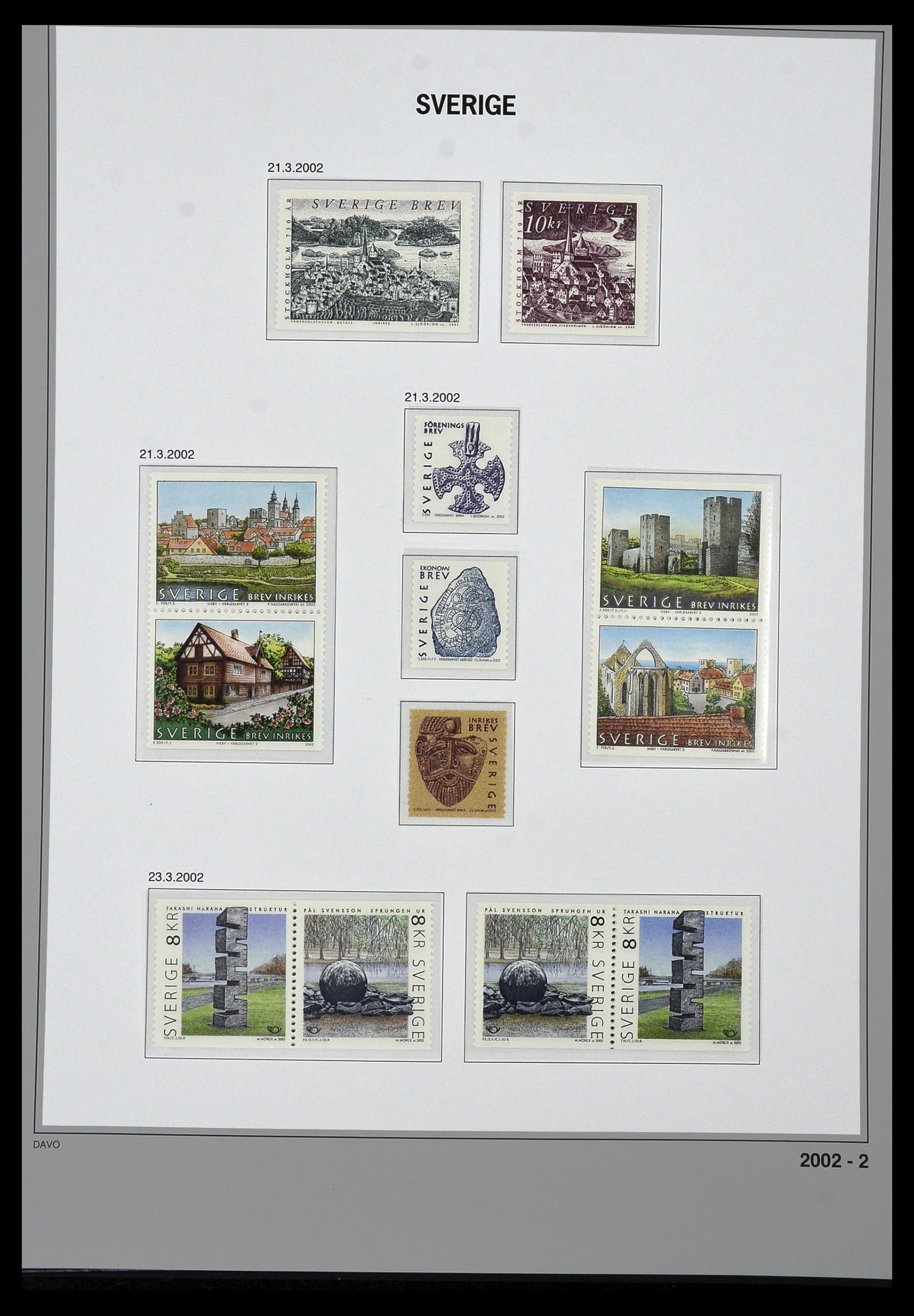 34292 234 - Stamp collection 34292 Sweden 1891-2015!