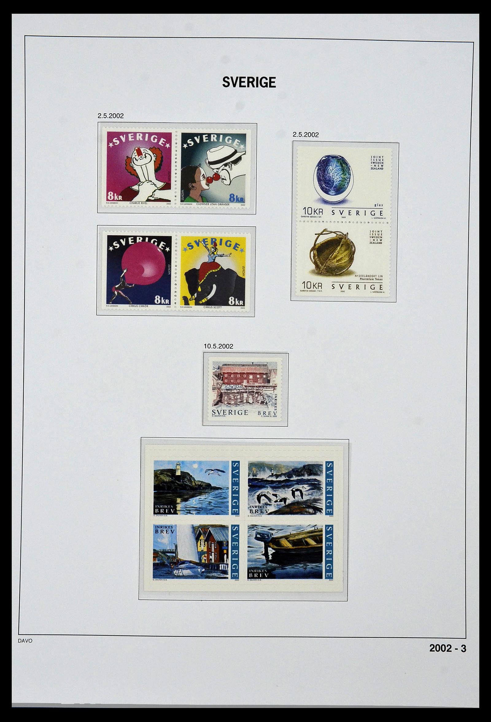 34292 235 - Stamp collection 34292 Sweden 1891-2015!