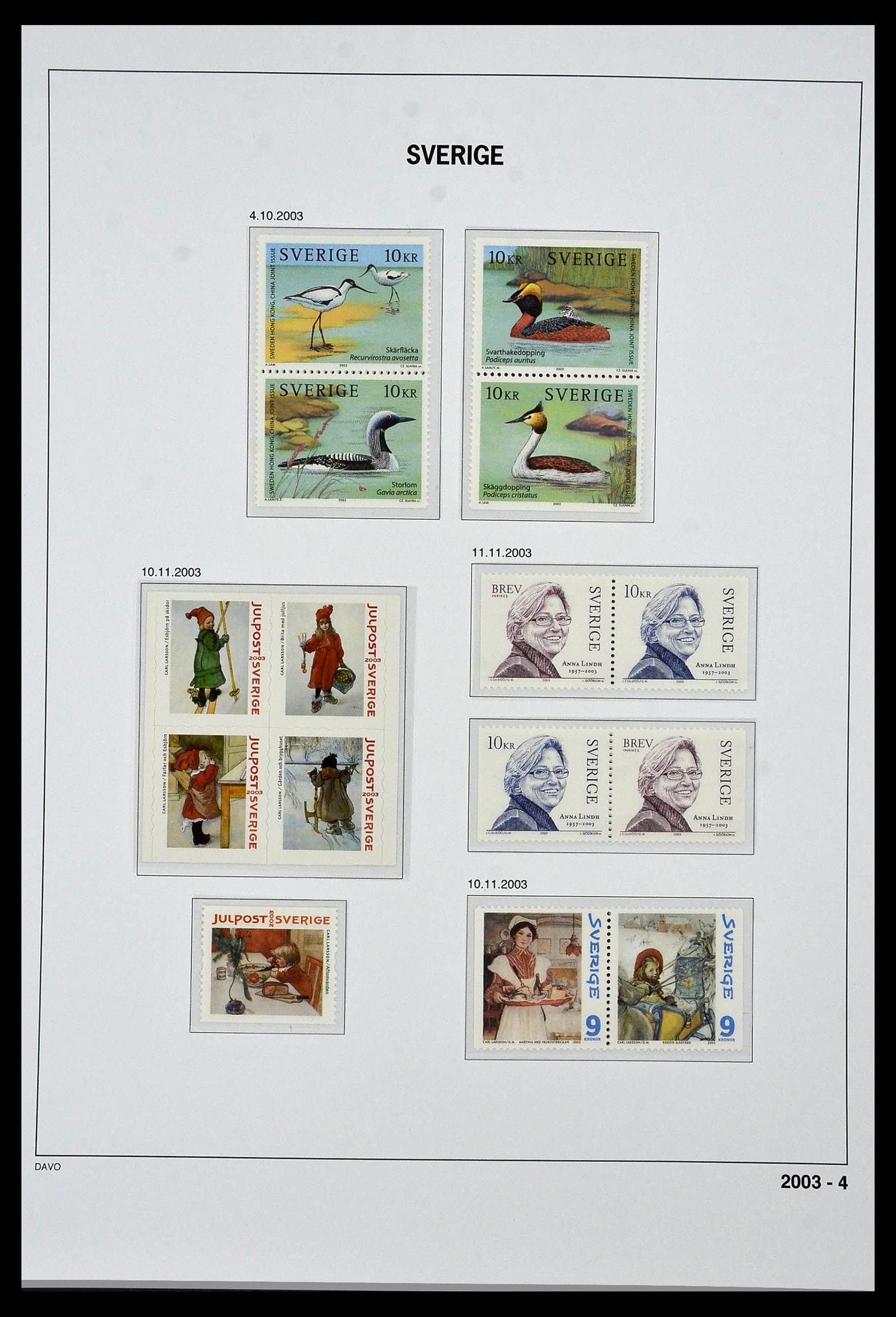 34292 242 - Stamp collection 34292 Sweden 1891-2015!
