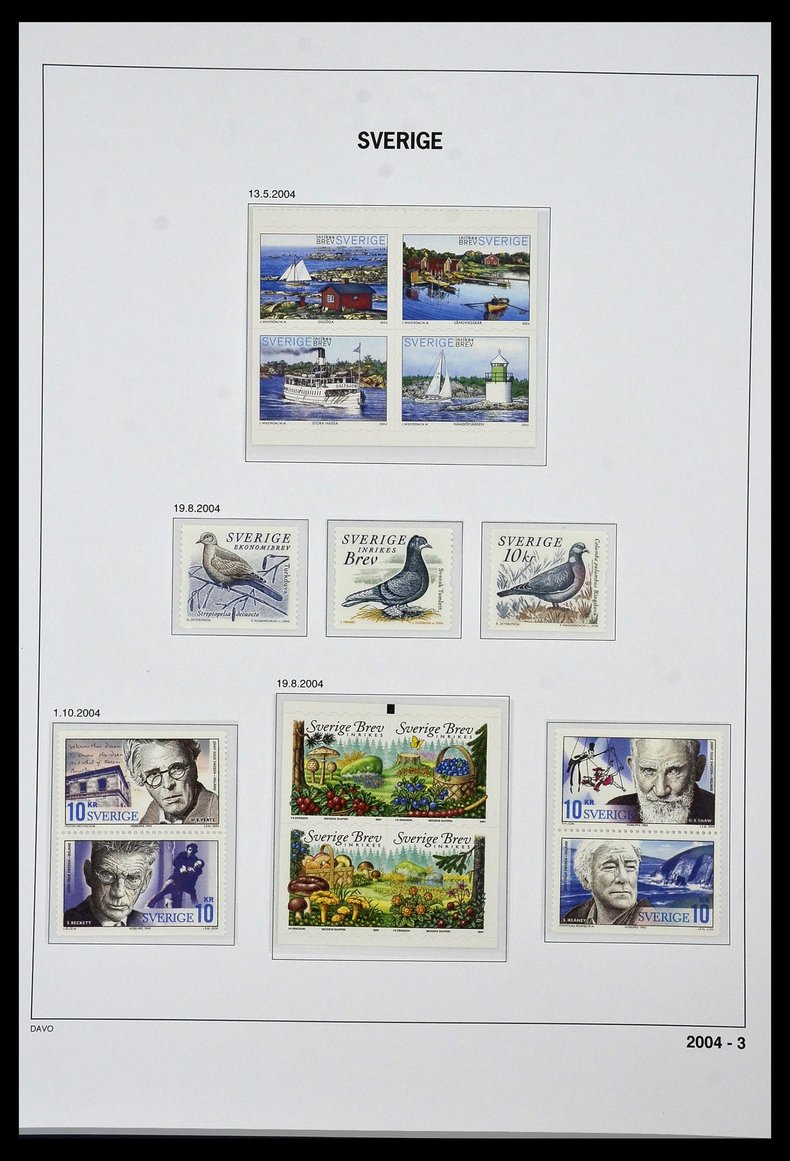 34292 247 - Stamp collection 34292 Sweden 1891-2015!