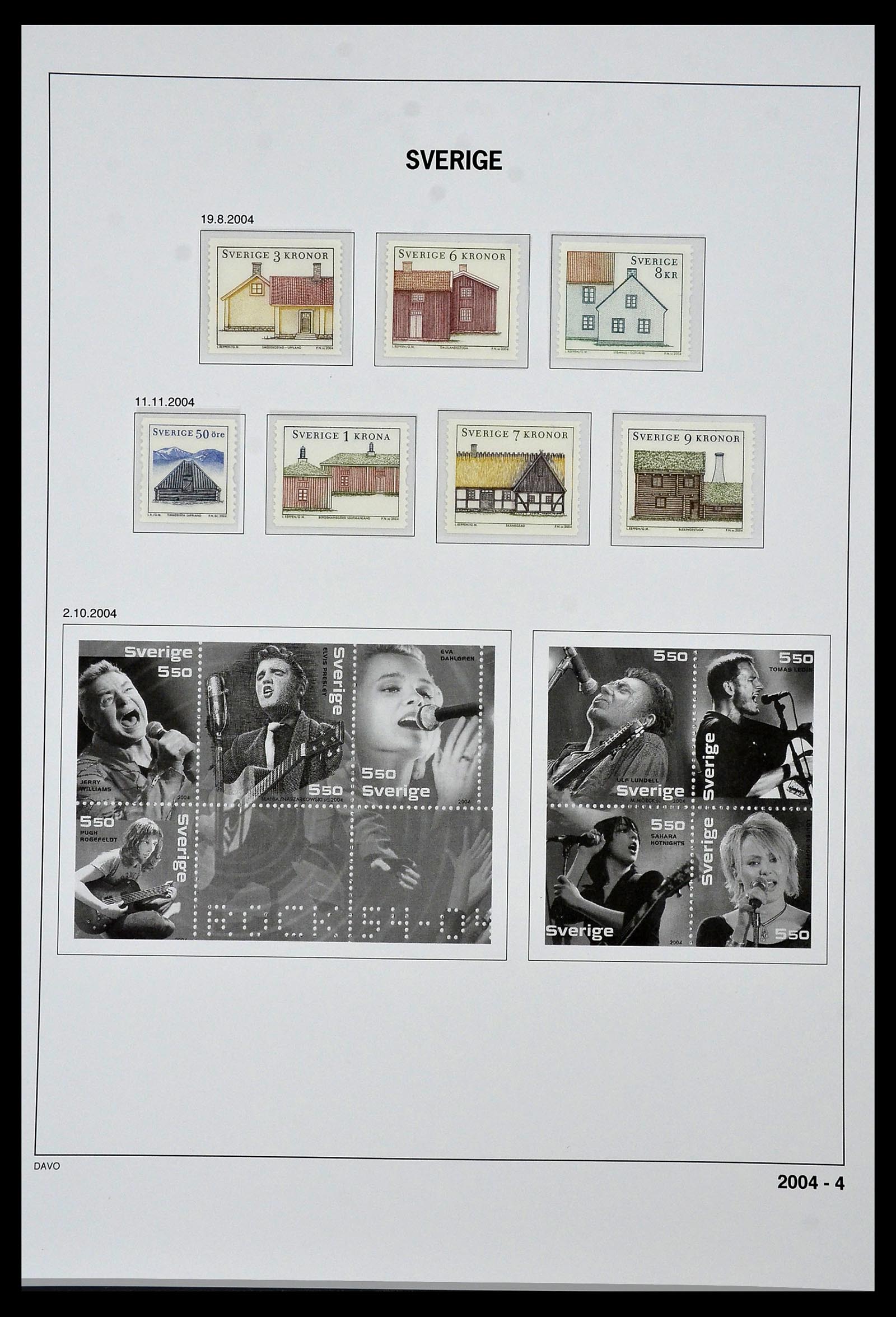 34292 248 - Stamp collection 34292 Sweden 1891-2015!