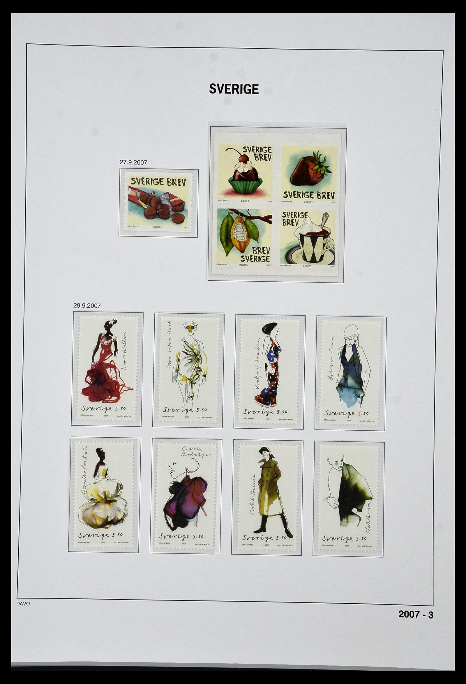 34292 263 - Postzegelverzameling 34292 Zweden 1891-2015!