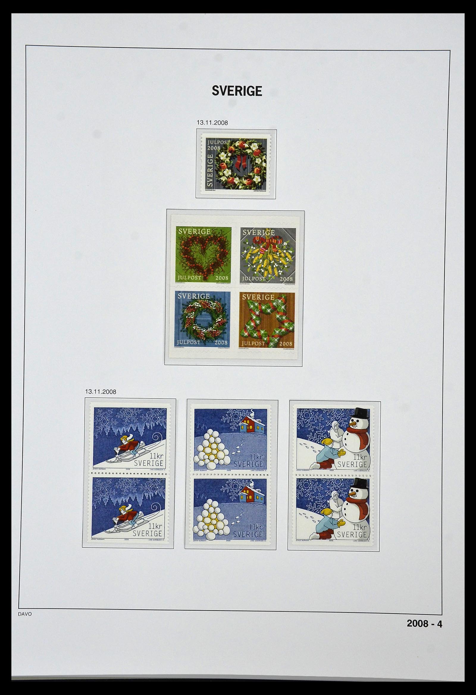 34292 268 - Postzegelverzameling 34292 Zweden 1891-2015!