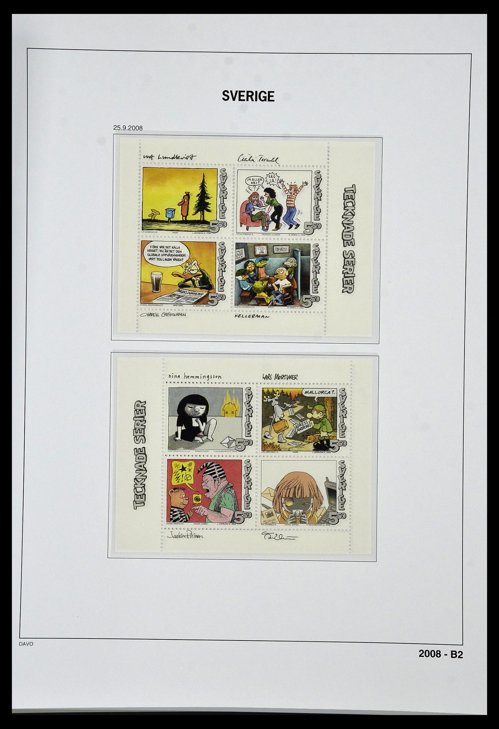 34292 269 - Postzegelverzameling 34292 Zweden 1891-2015!