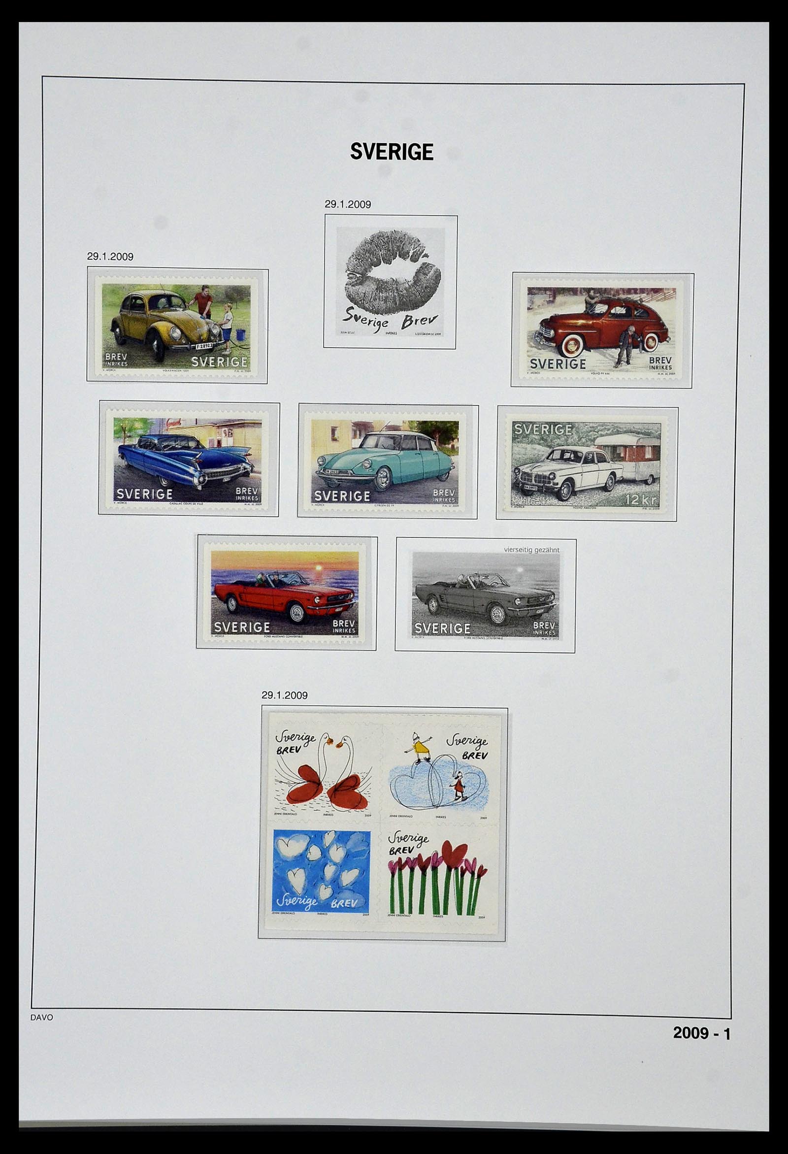 34292 270 - Postzegelverzameling 34292 Zweden 1891-2015!