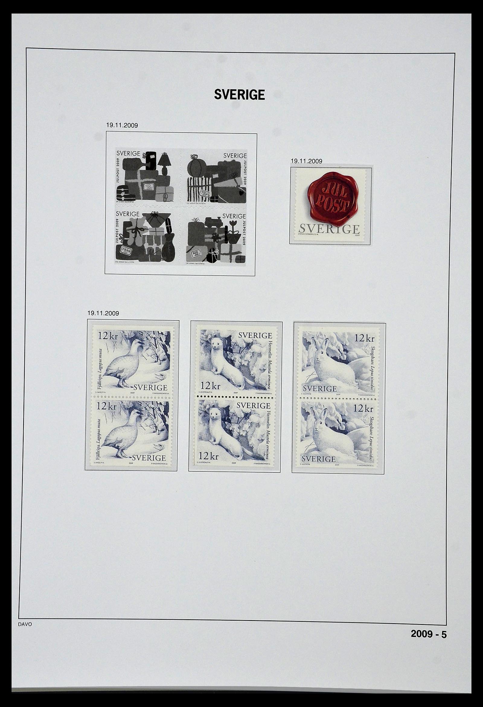 34292 274 - Postzegelverzameling 34292 Zweden 1891-2015!