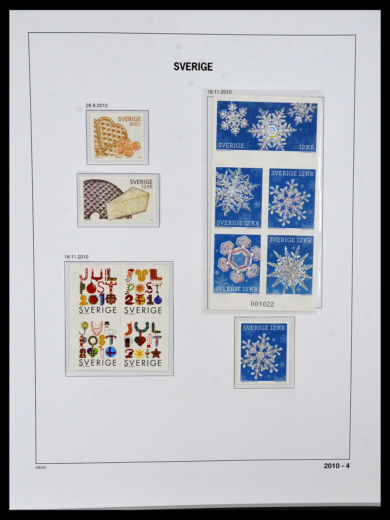 34292 279 - Postzegelverzameling 34292 Zweden 1891-2015!