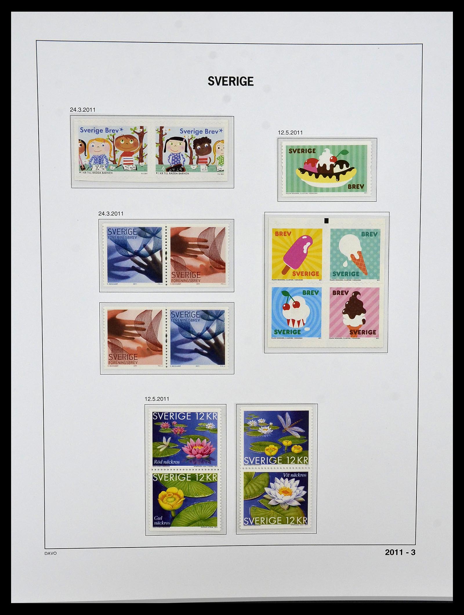 34292 284 - Postzegelverzameling 34292 Zweden 1891-2015!