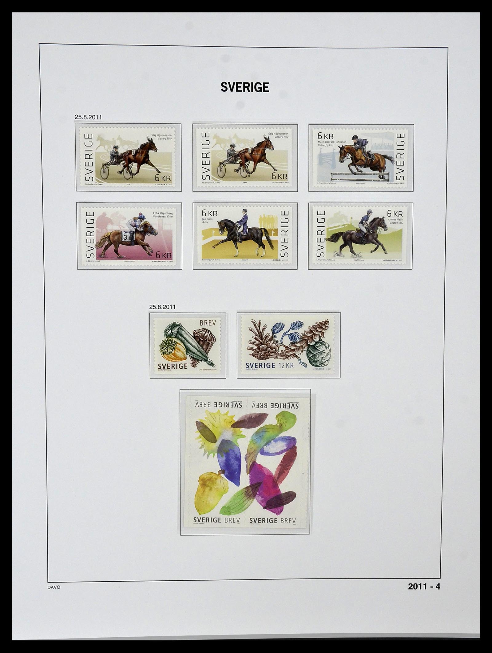 34292 285 - Postzegelverzameling 34292 Zweden 1891-2015!