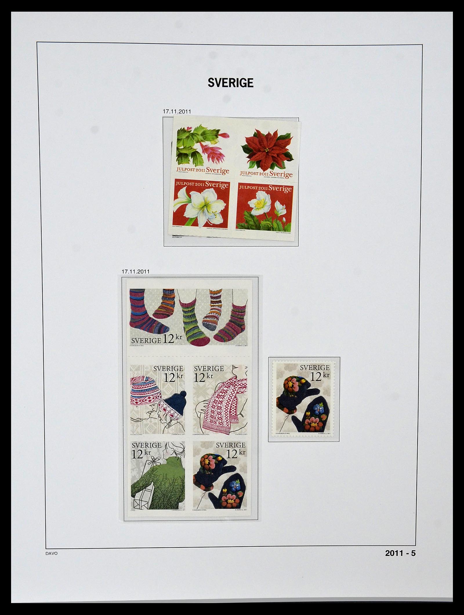 34292 286 - Postzegelverzameling 34292 Zweden 1891-2015!