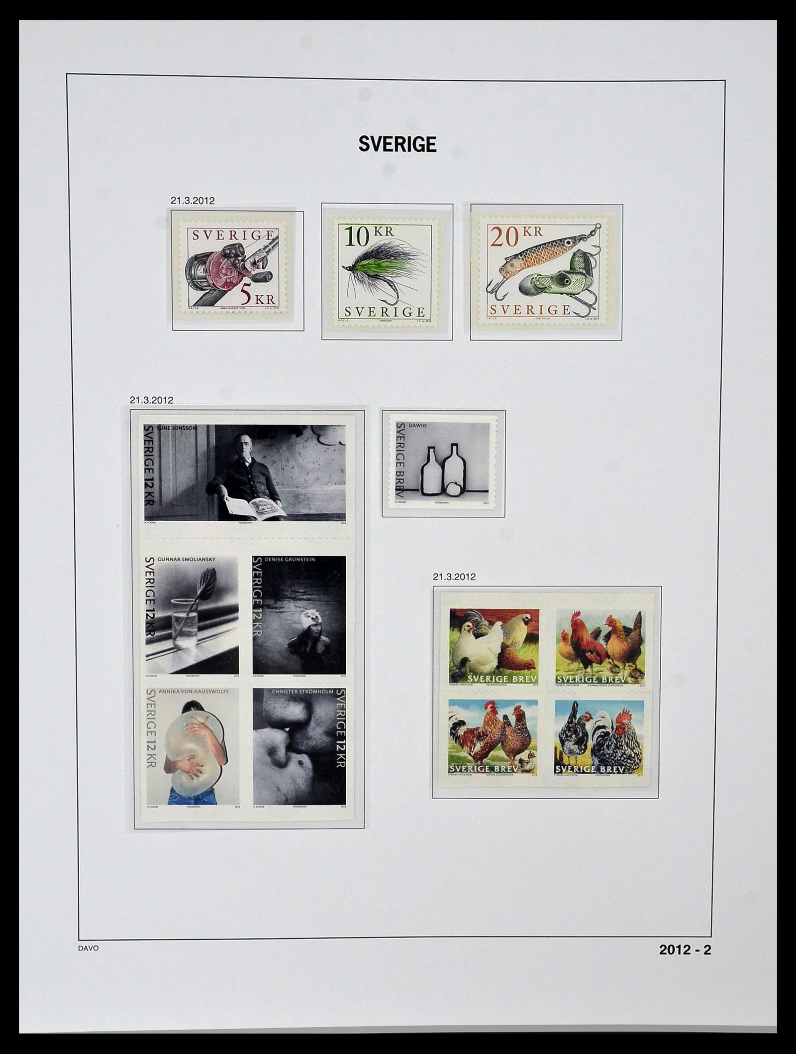 34292 289 - Postzegelverzameling 34292 Zweden 1891-2015!