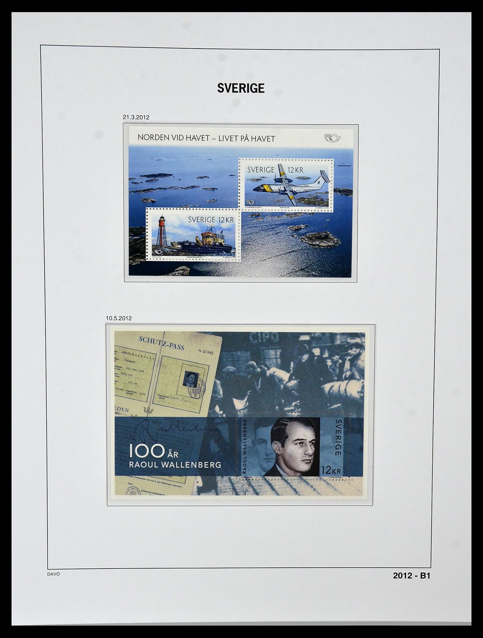 34292 292 - Postzegelverzameling 34292 Zweden 1891-2015!