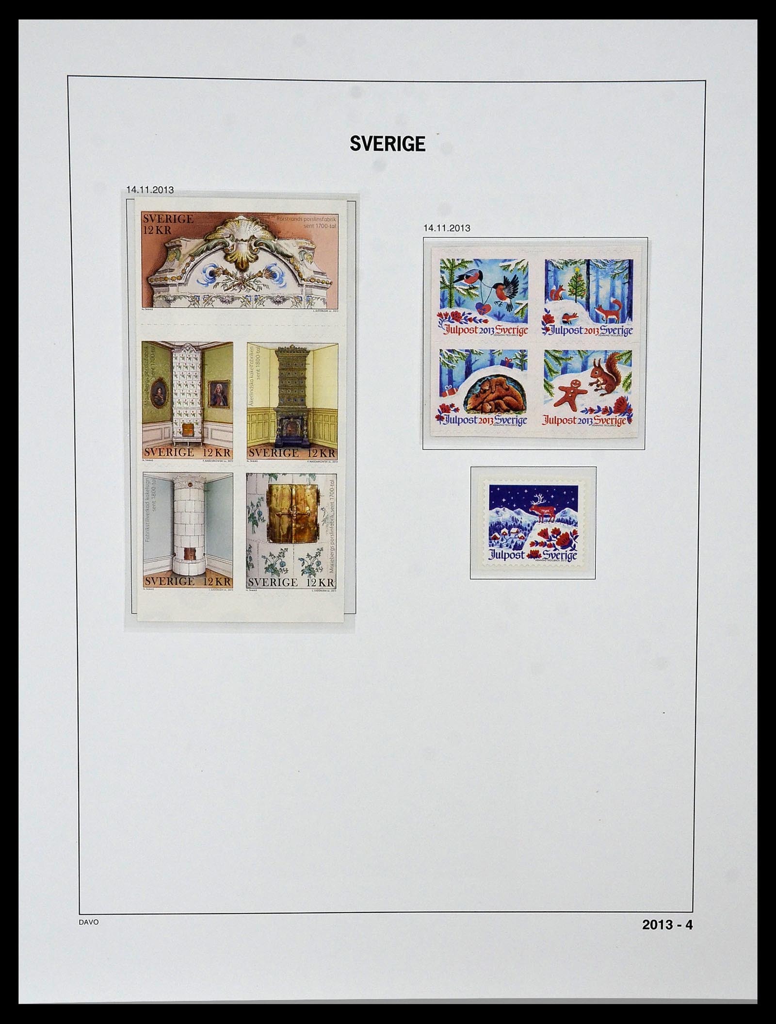 34292 297 - Postzegelverzameling 34292 Zweden 1891-2015!