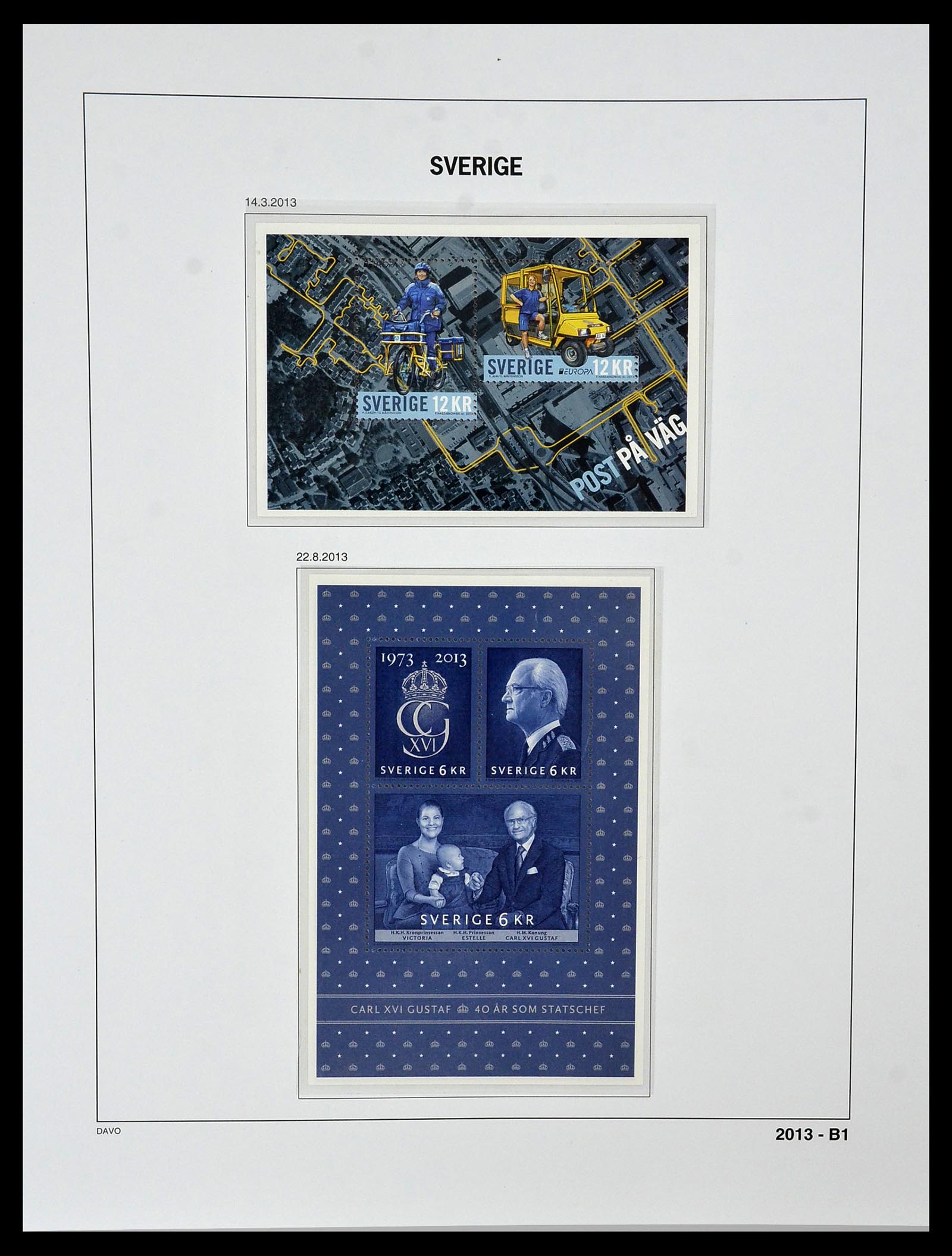 34292 298 - Postzegelverzameling 34292 Zweden 1891-2015!