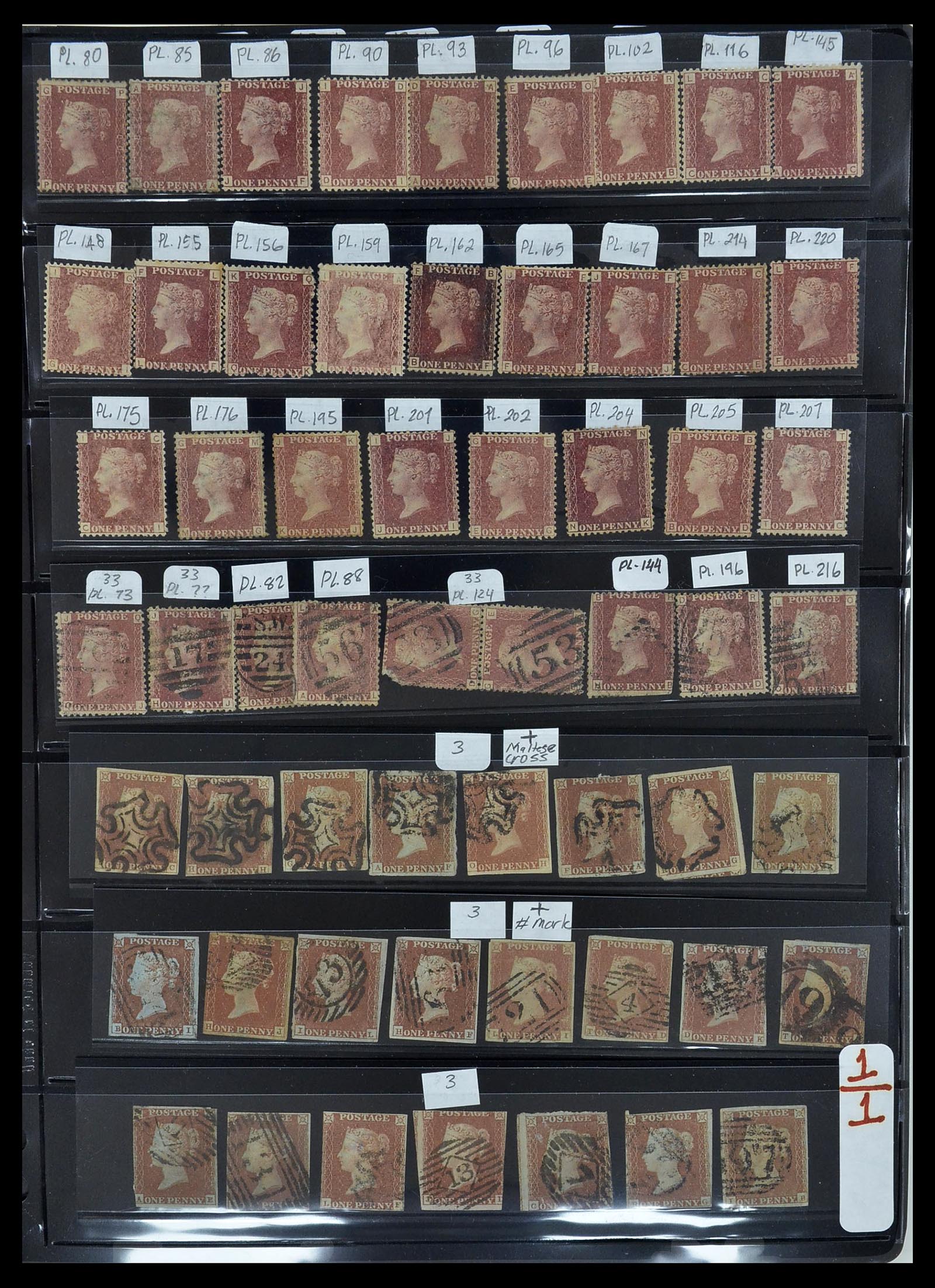 34300 001 - Stamp collection 34300 Great Britain and colonies 1841-1952.
