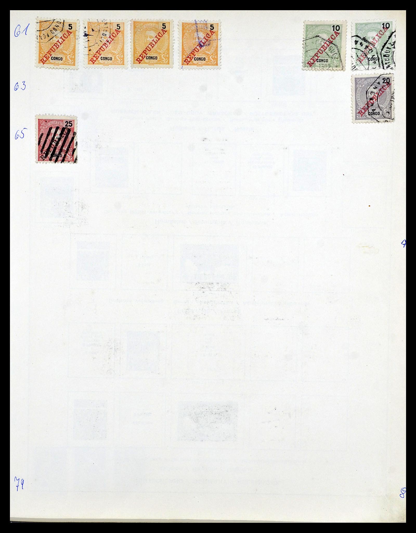 34305 004 - Postzegelverzameling 34305 Portugese koloniën 1870-1970.