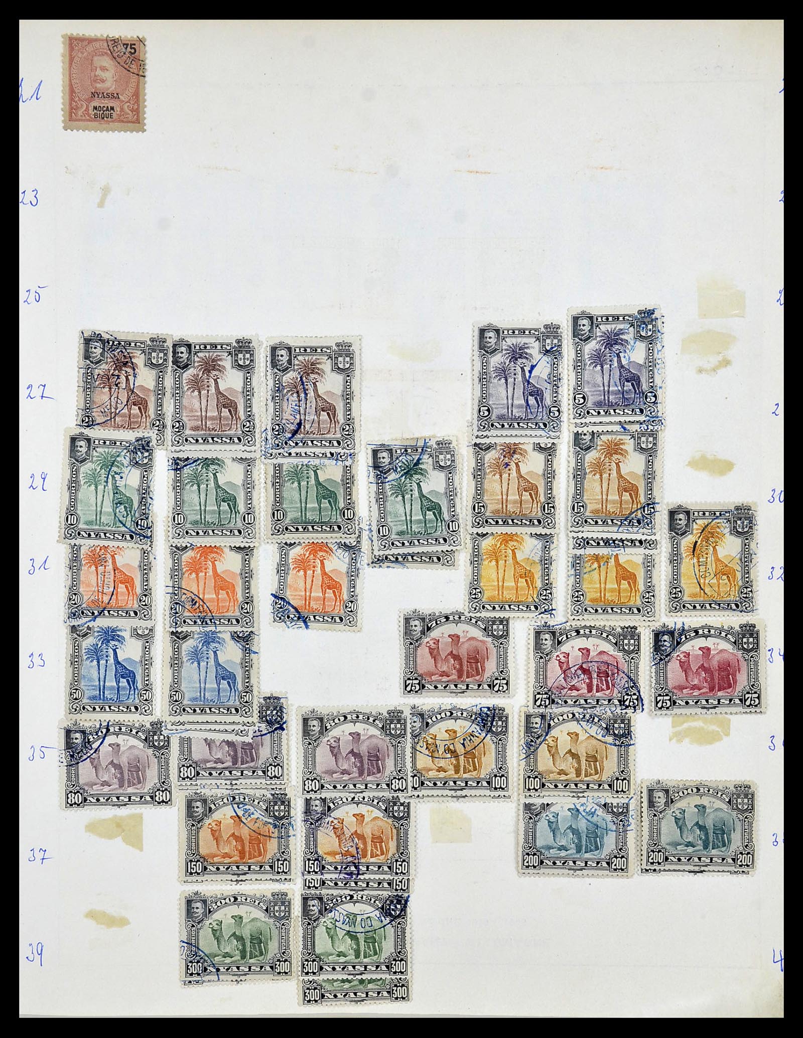 34305 009 - Postzegelverzameling 34305 Portugese koloniën 1870-1970.