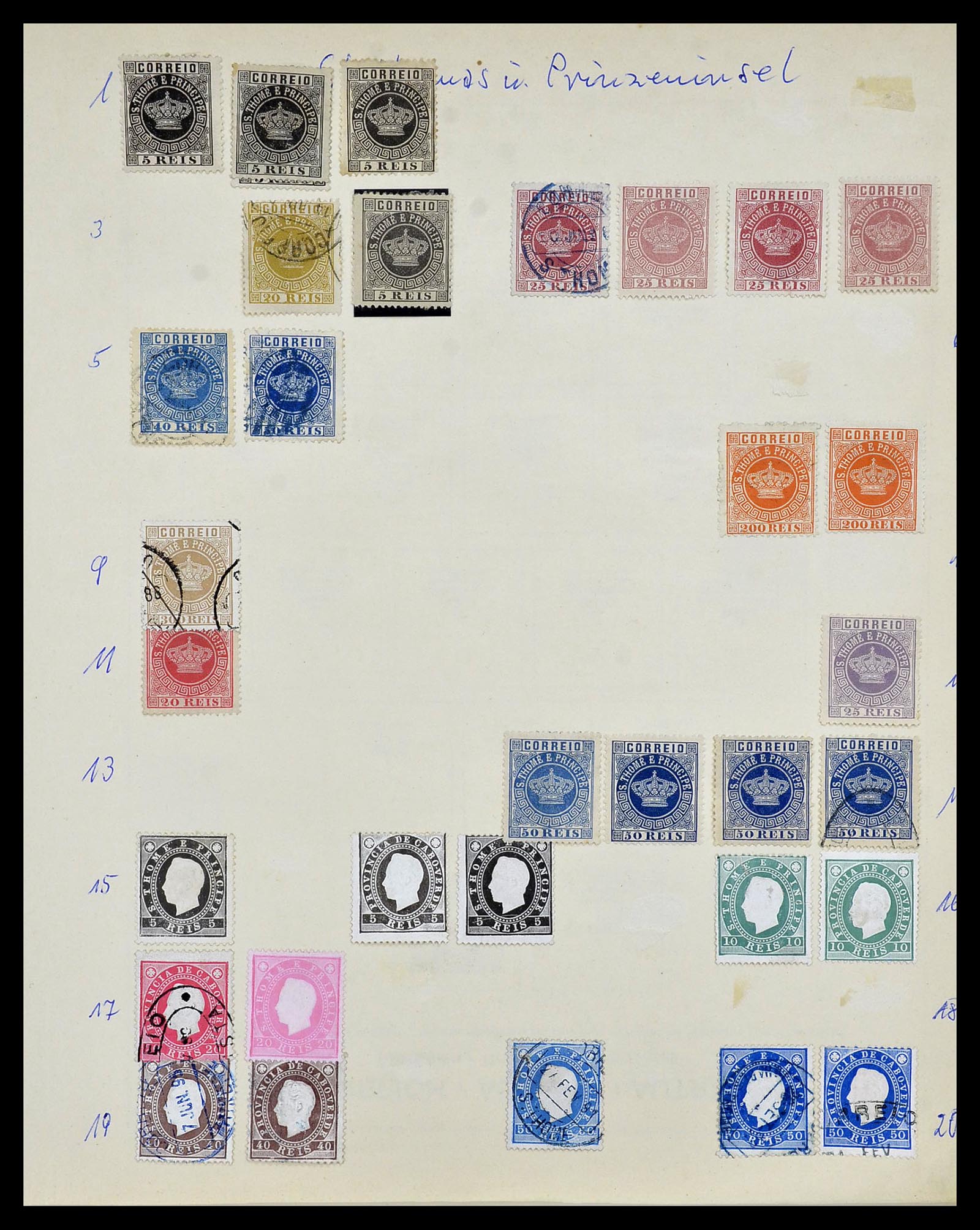 34305 015 - Postzegelverzameling 34305 Portugese koloniën 1870-1970.