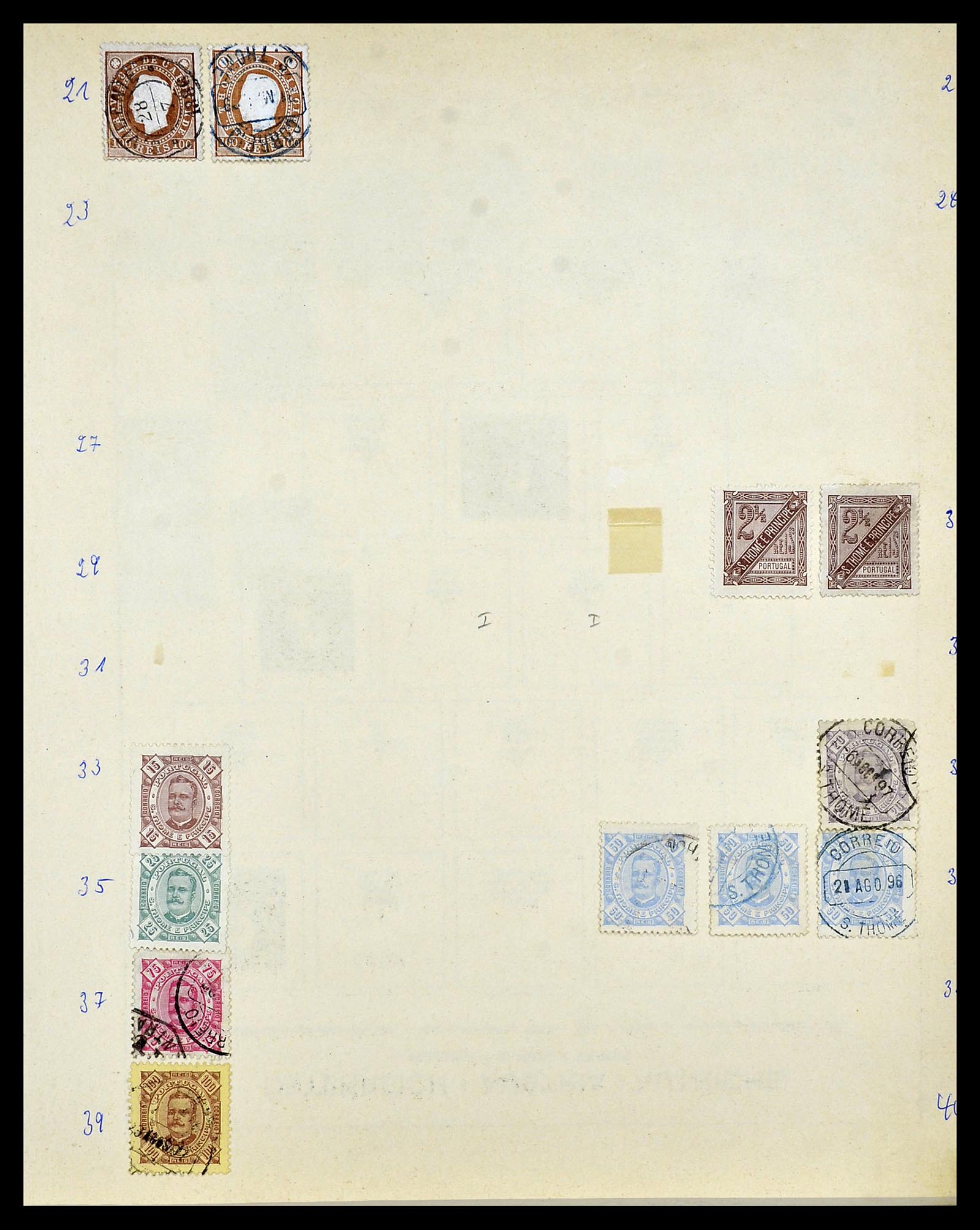 34305 016 - Postzegelverzameling 34305 Portugese koloniën 1870-1970.