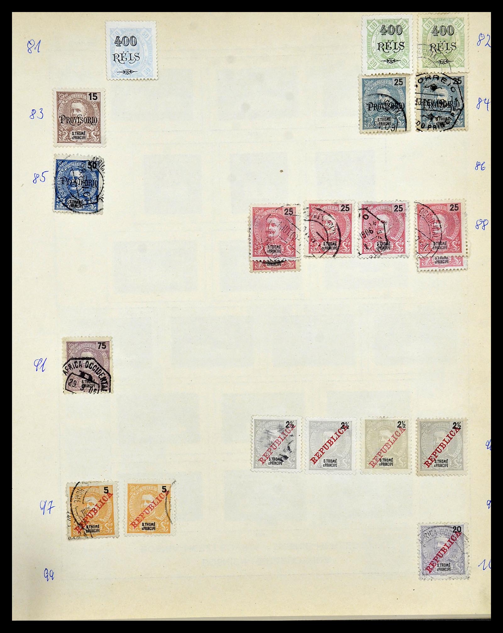 34305 019 - Postzegelverzameling 34305 Portugese koloniën 1870-1970.