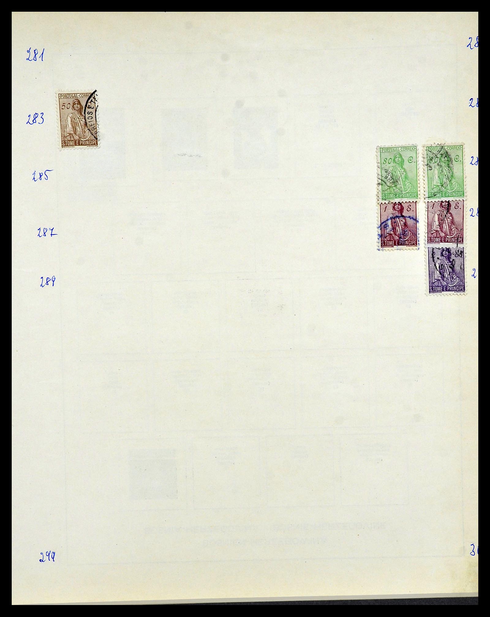 34305 028 - Postzegelverzameling 34305 Portugese koloniën 1870-1970.
