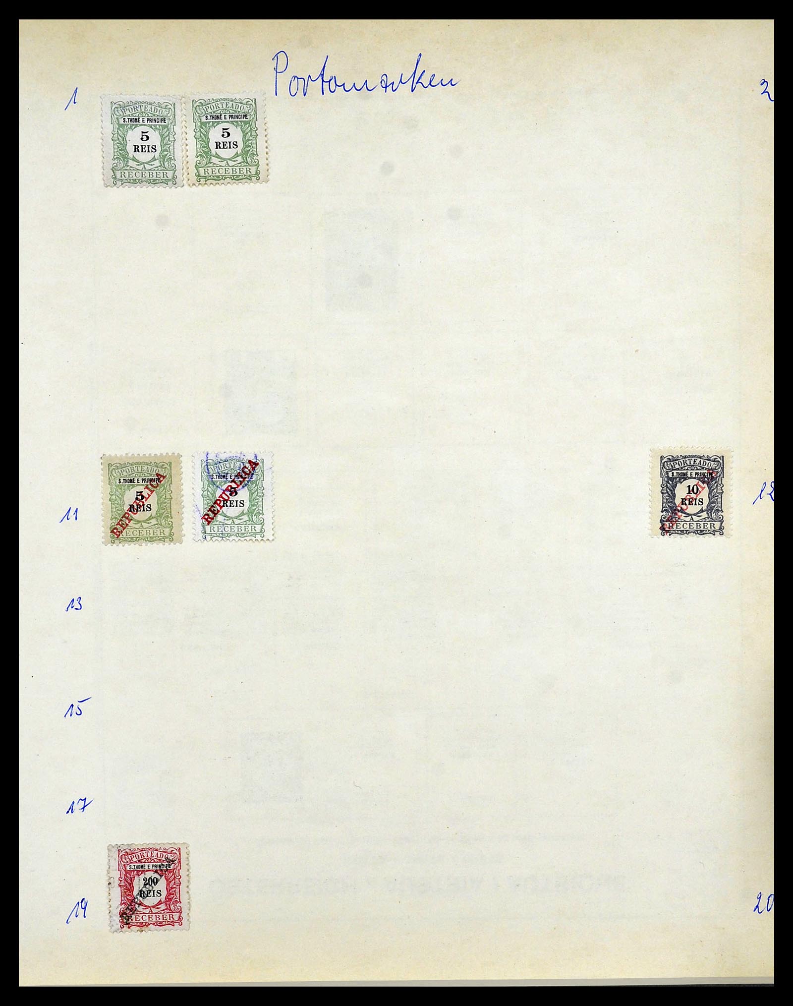 34305 033 - Postzegelverzameling 34305 Portugese koloniën 1870-1970.