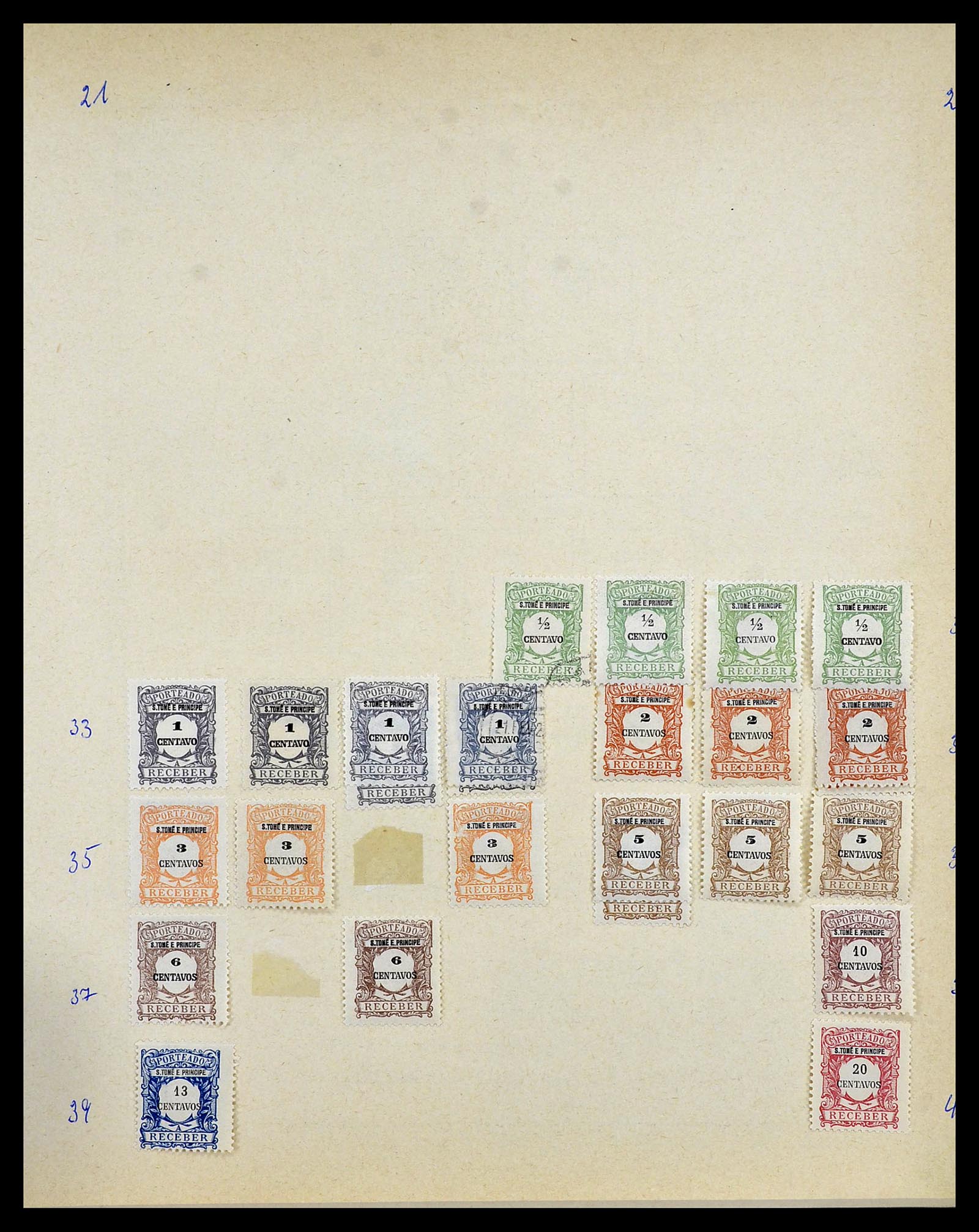 34305 034 - Postzegelverzameling 34305 Portugese koloniën 1870-1970.