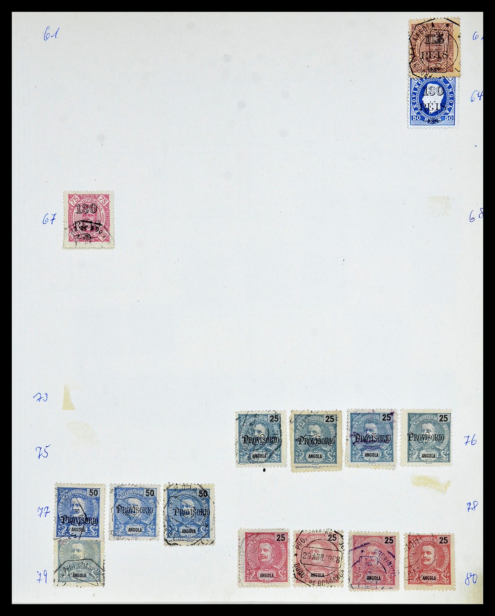 34305 038 - Postzegelverzameling 34305 Portugese koloniën 1870-1970.