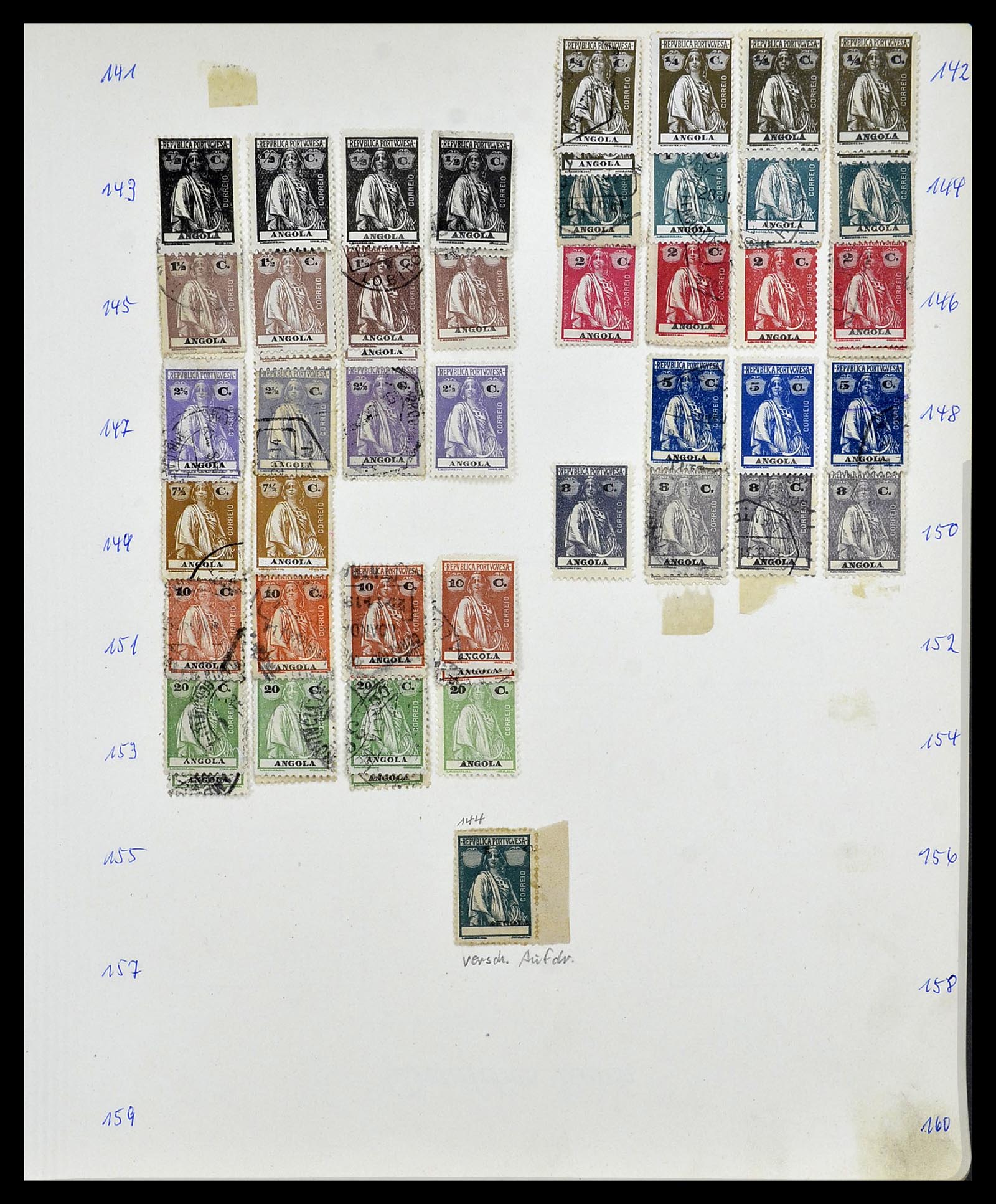 34305 041 - Postzegelverzameling 34305 Portugese koloniën 1870-1970.