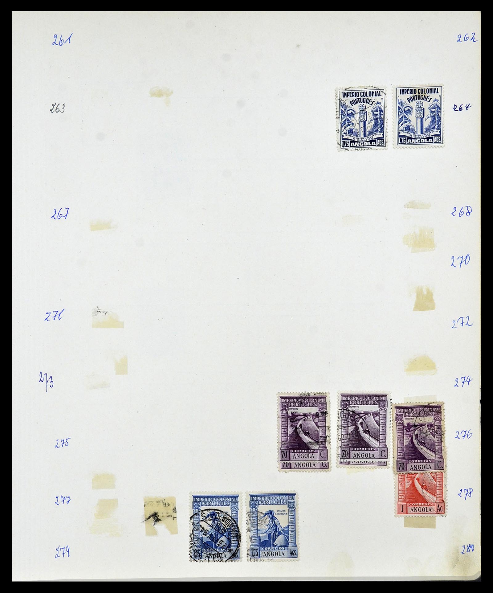 34305 047 - Stamp collection 34305 Portugese colonies 1870-1970.