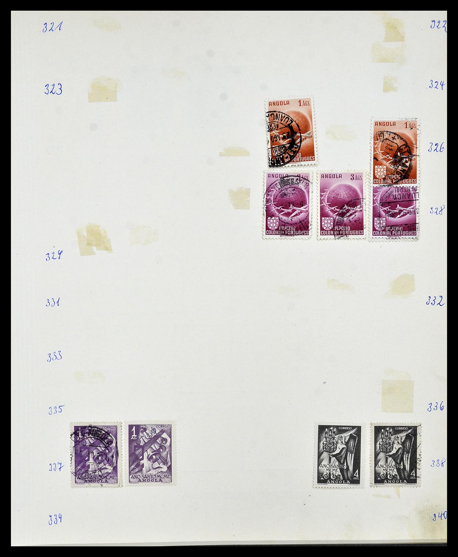 34305 050 - Postzegelverzameling 34305 Portugese koloniën 1870-1970.