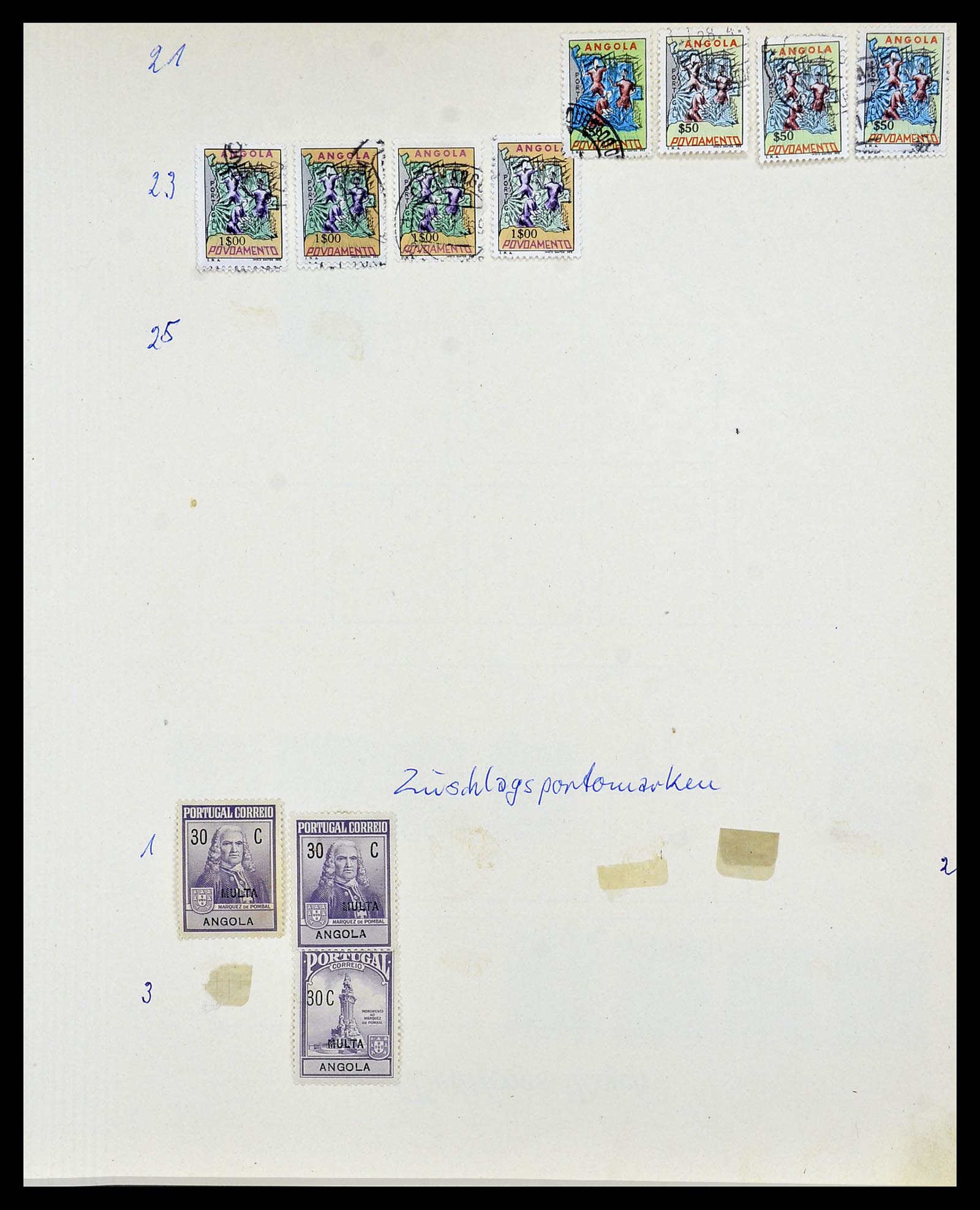 34305 066 - Postzegelverzameling 34305 Portugese koloniën 1870-1970.