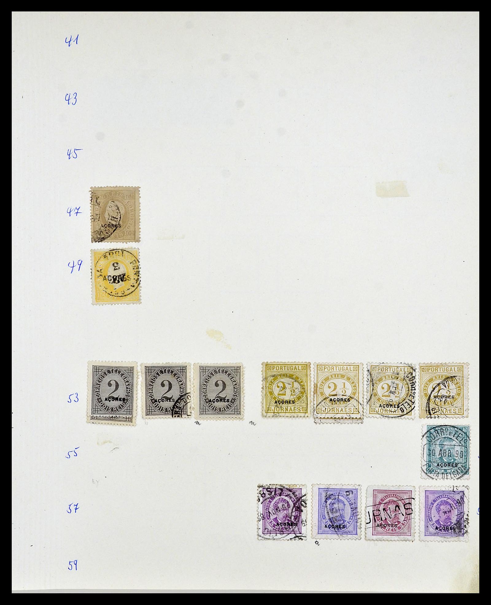 34305 071 - Postzegelverzameling 34305 Portugese koloniën 1870-1970.