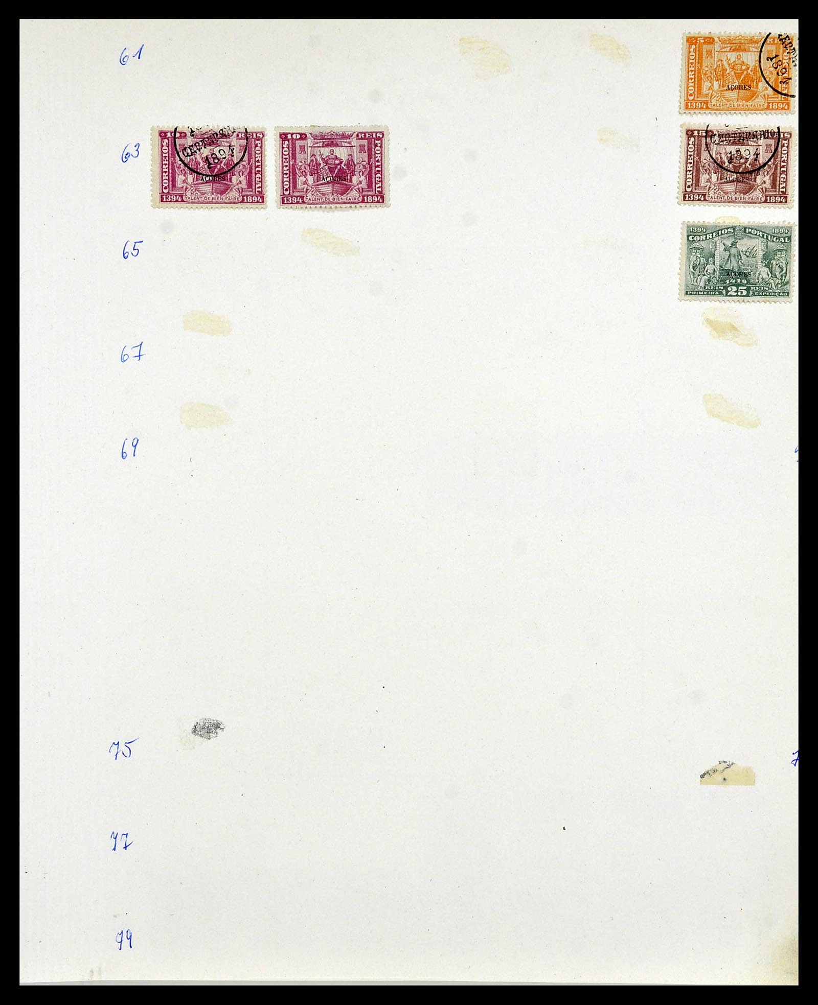 34305 072 - Postzegelverzameling 34305 Portugese koloniën 1870-1970.