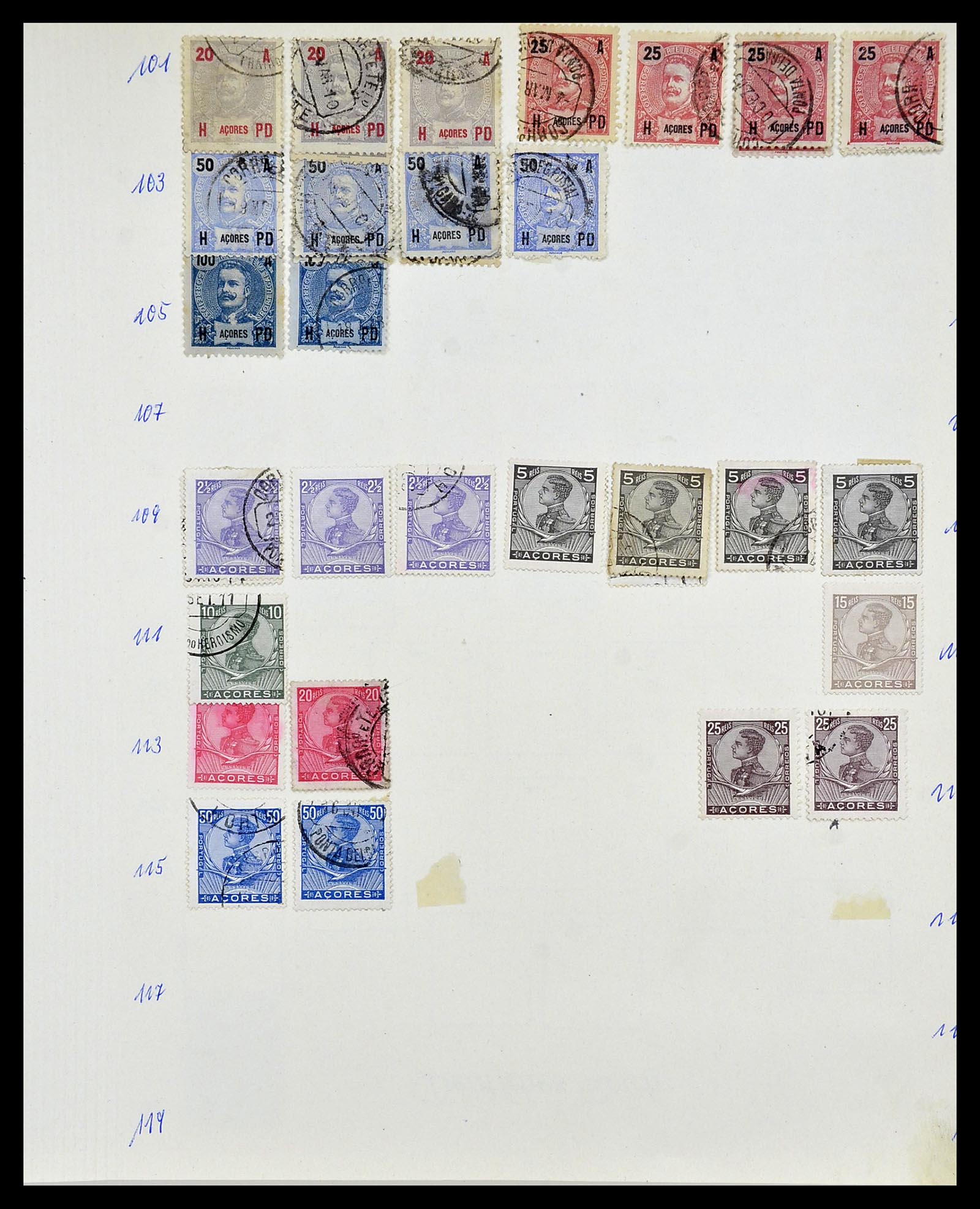 34305 074 - Postzegelverzameling 34305 Portugese koloniën 1870-1970.