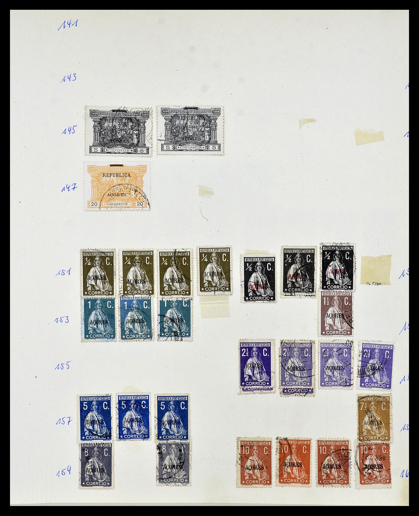 34305 076 - Postzegelverzameling 34305 Portugese koloniën 1870-1970.