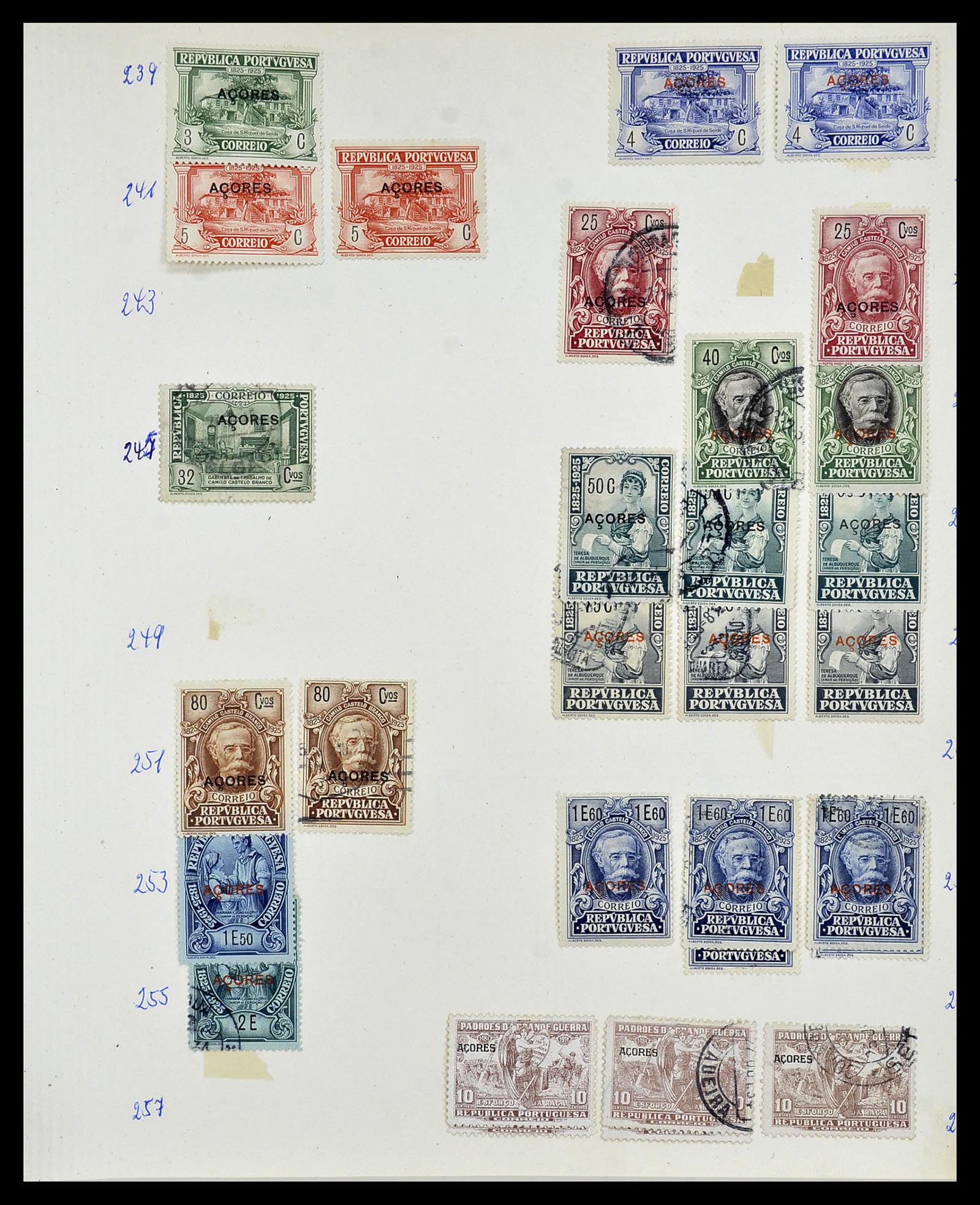 34305 080 - Postzegelverzameling 34305 Portugese koloniën 1870-1970.