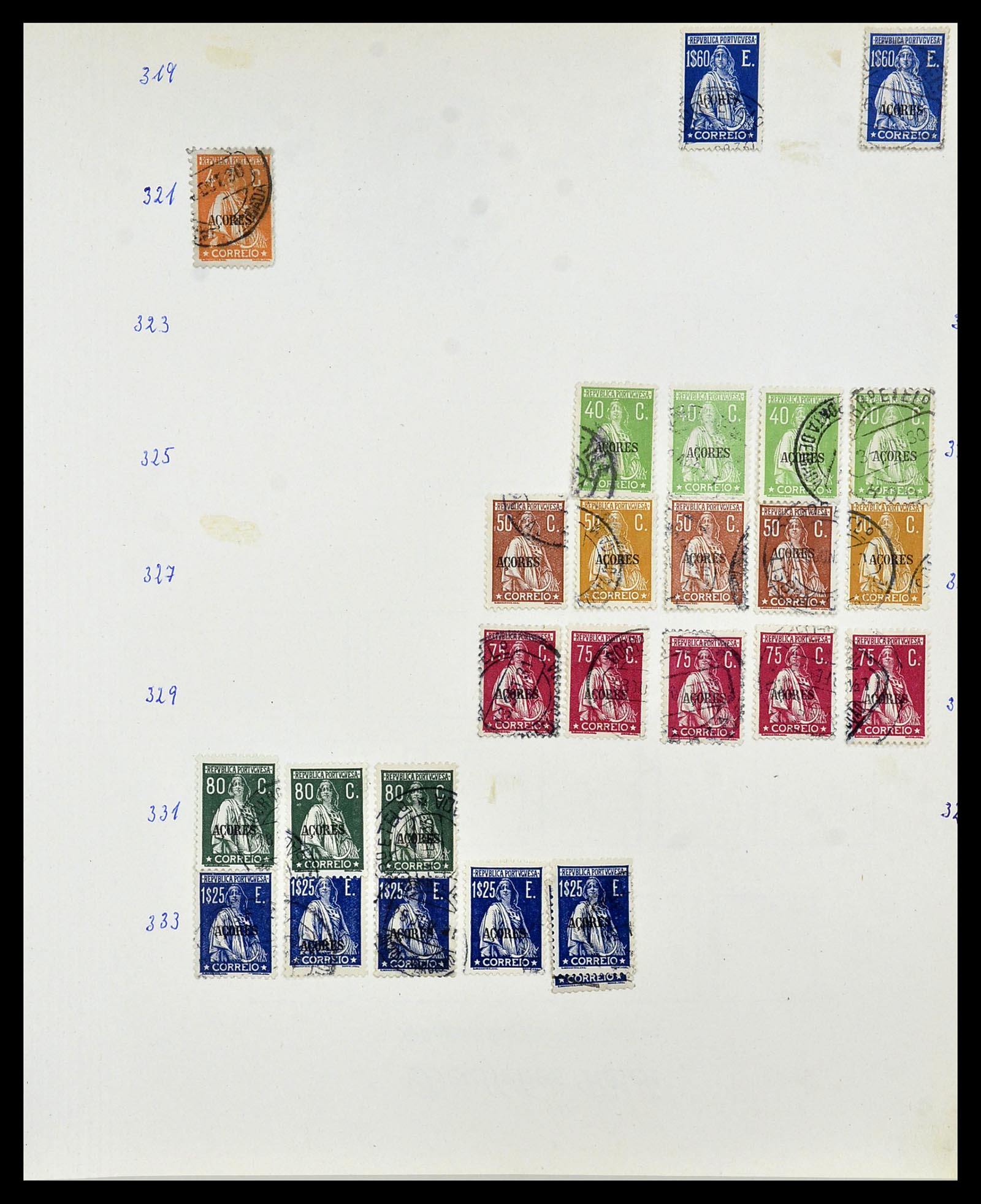 34305 084 - Stamp collection 34305 Portugese colonies 1870-1970.