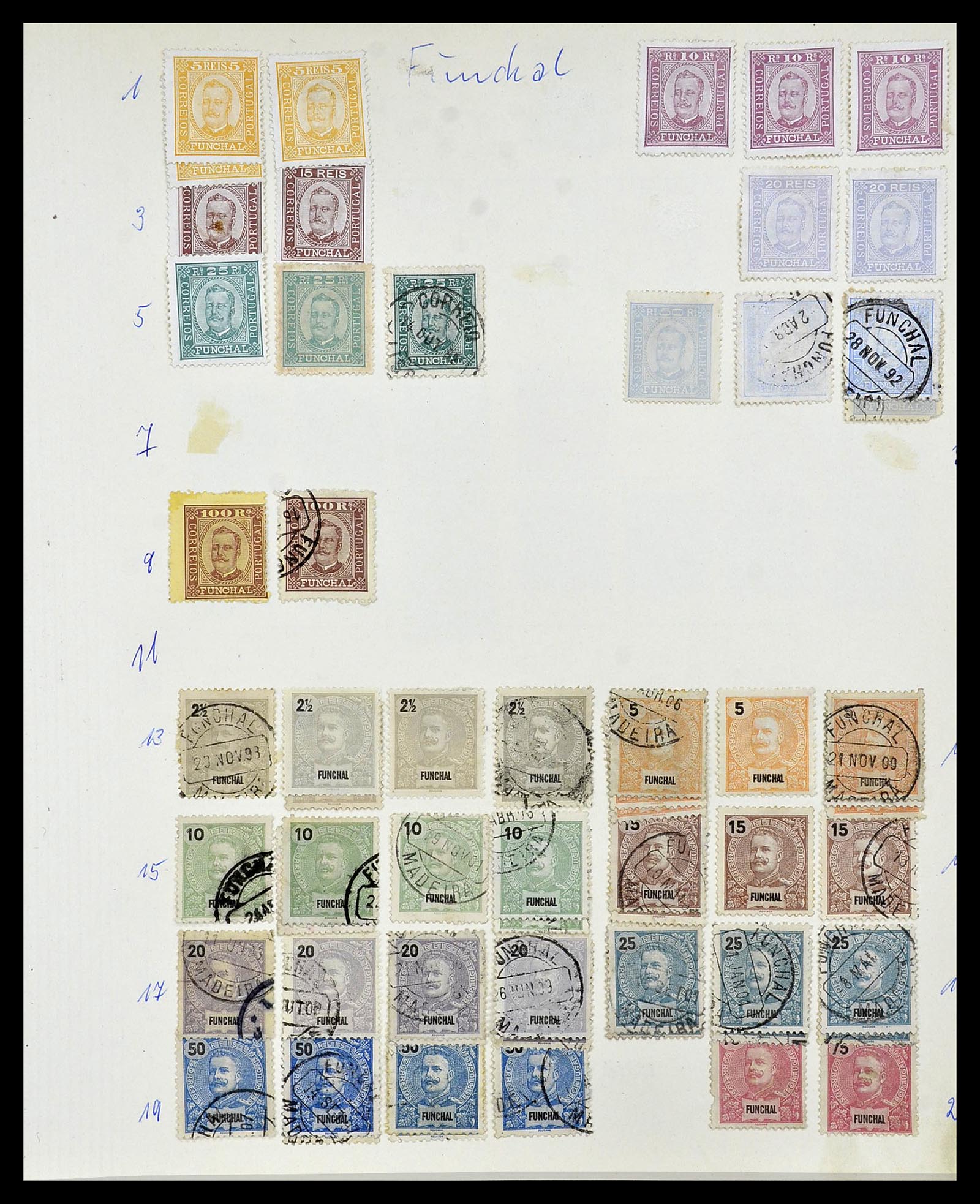 34305 088 - Postzegelverzameling 34305 Portugese koloniën 1870-1970.