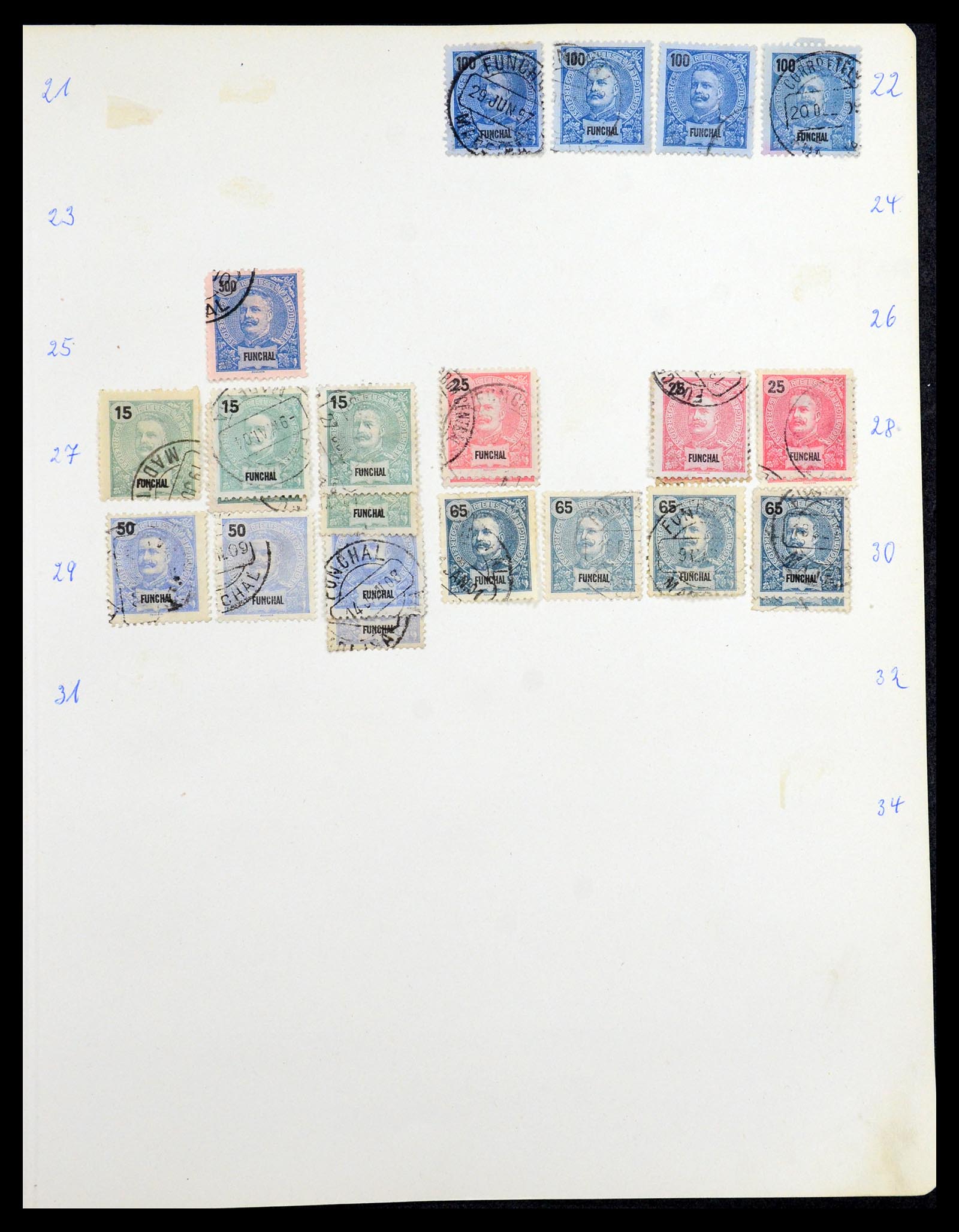 34305 088a - Postzegelverzameling 34305 Portugese koloniën 1870-1970.
