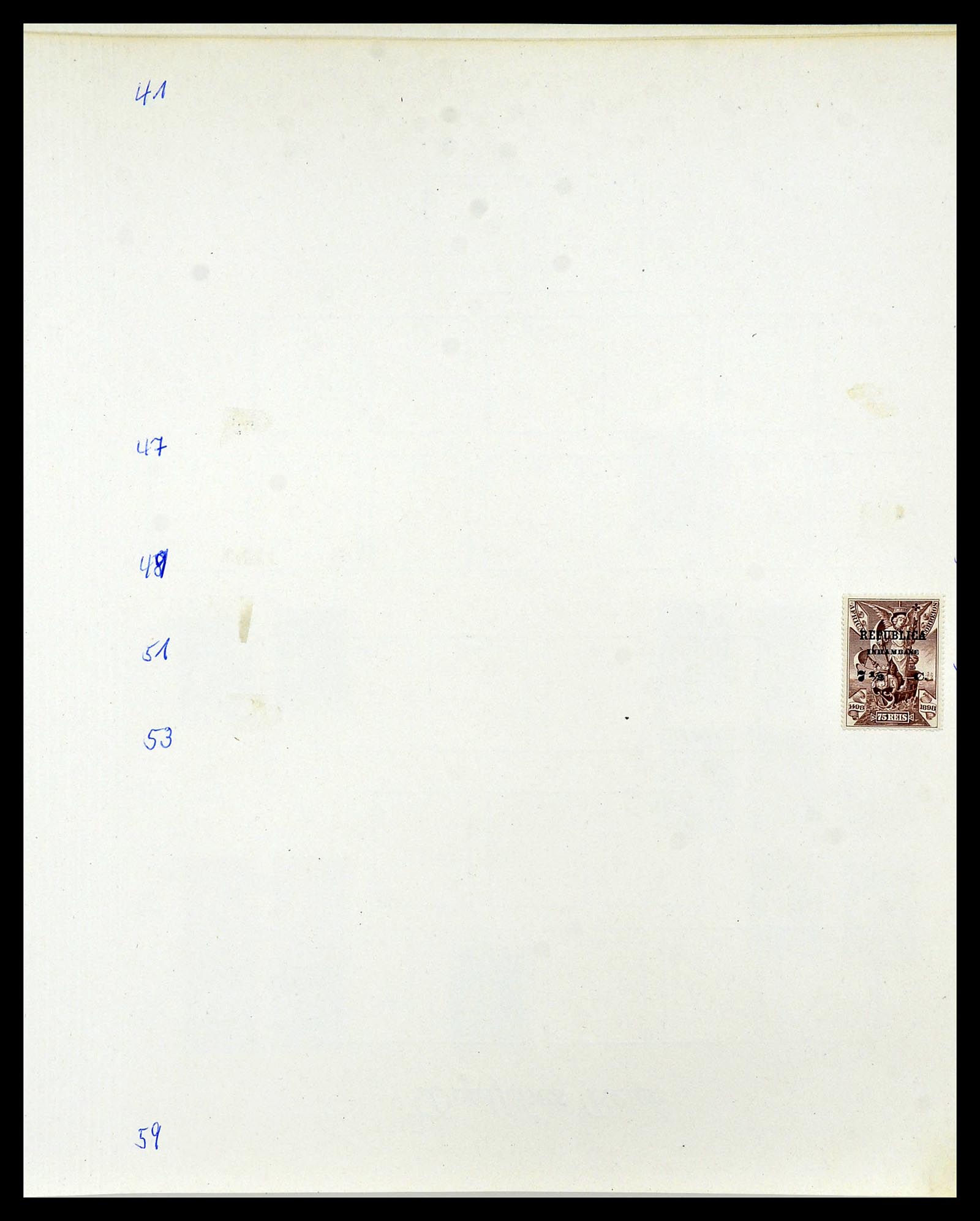 34305 092 - Postzegelverzameling 34305 Portugese koloniën 1870-1970.