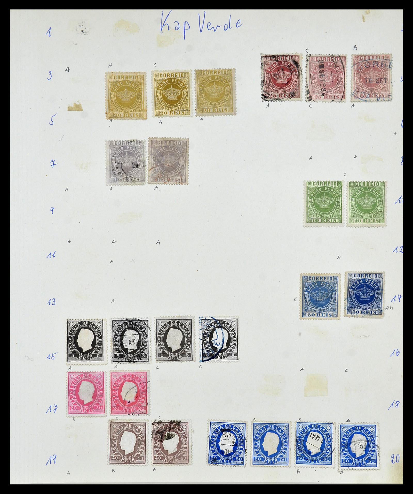 34305 094 - Postzegelverzameling 34305 Portugese koloniën 1870-1970.
