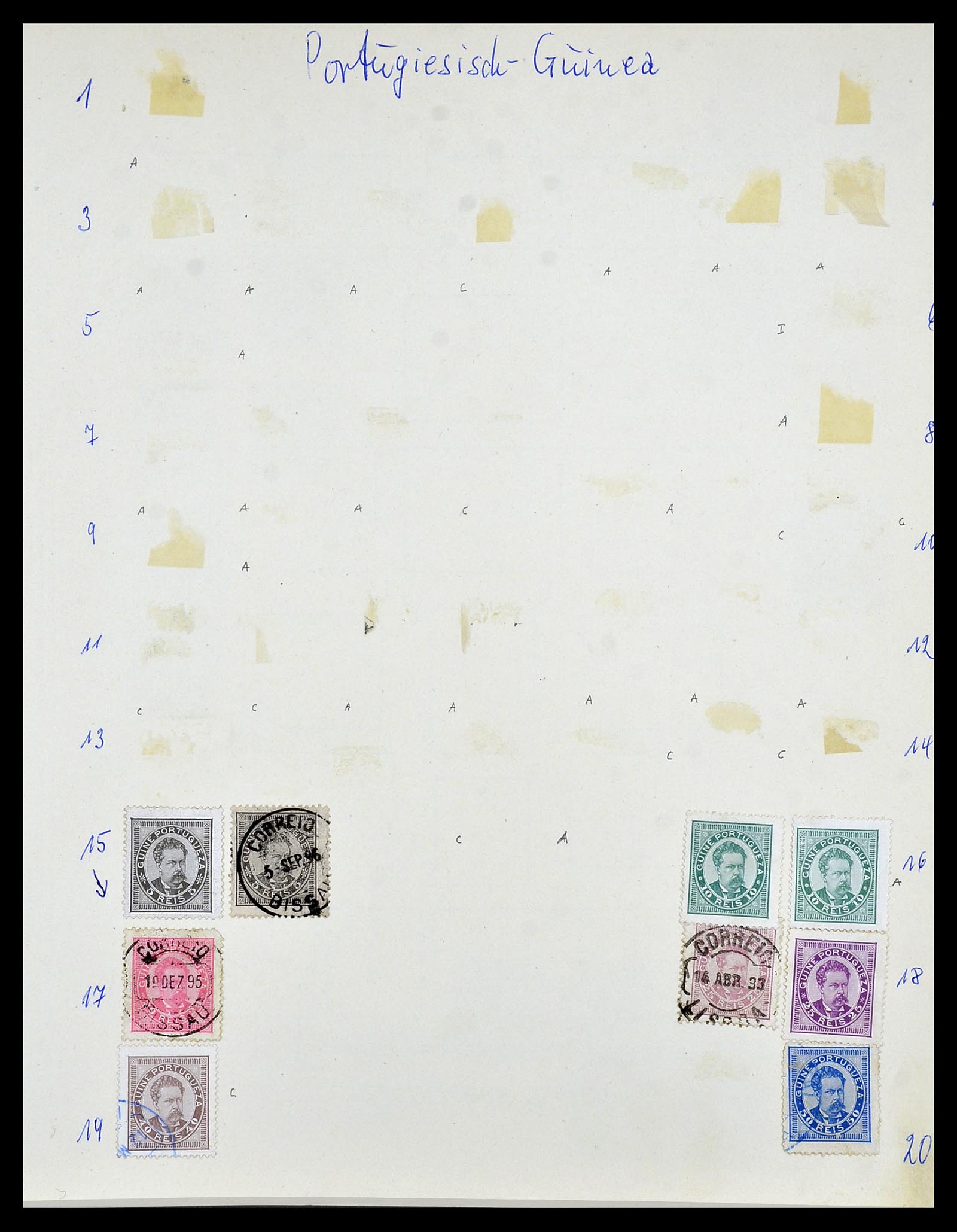 34305 219 - Postzegelverzameling 34305 Portugese koloniën 1870-1970.