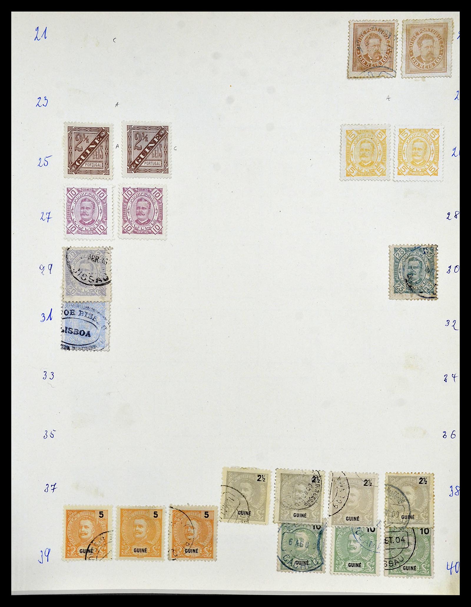 34305 220 - Postzegelverzameling 34305 Portugese koloniën 1870-1970.